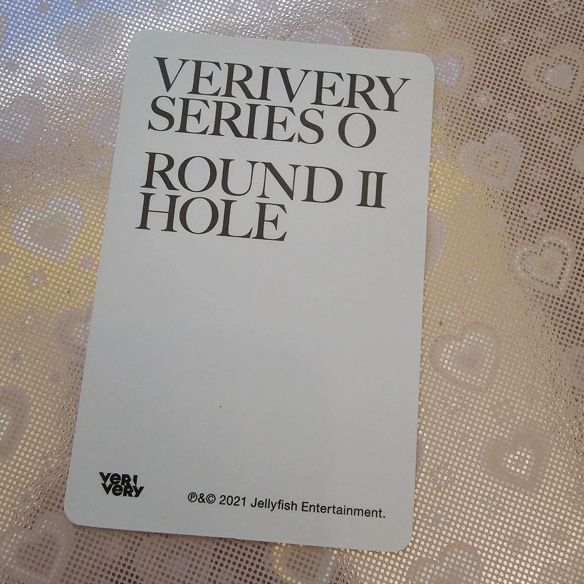 VERIVERY Kangmin VERIVERY - Kangmin - Series 'O' Round 2 : Hole Album album photocard Sink version listing photo 2