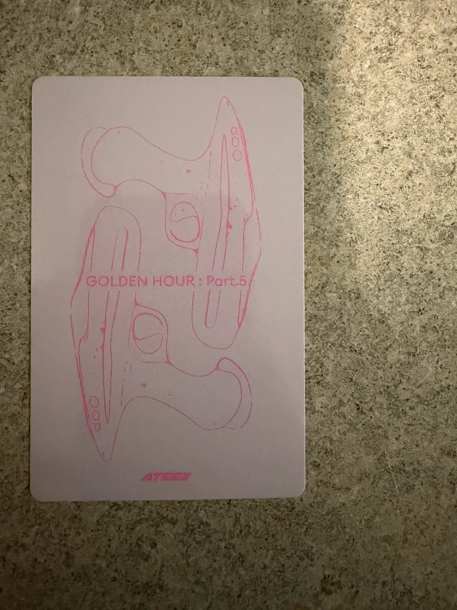 ATEEZ Yunho ATEEZ - Yunho - GOLDEN HOUR : Part.5 Album album photocard digipack version version 1 listing photo 2