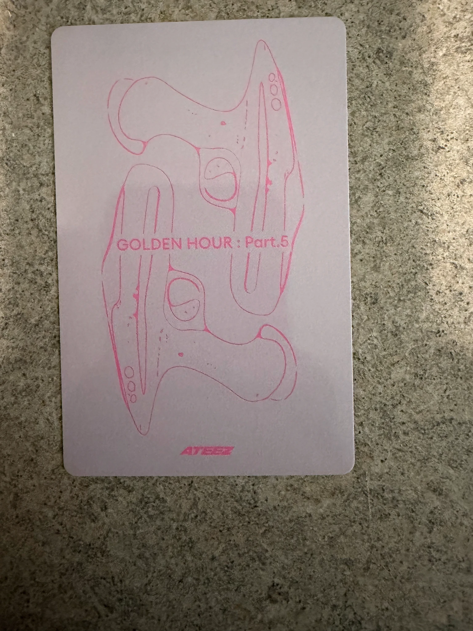 ATEEZ Yeosang ATEEZ - Yeosang - GOLDEN HOUR : Part.5 Album album photocard digipack version listing photo 2