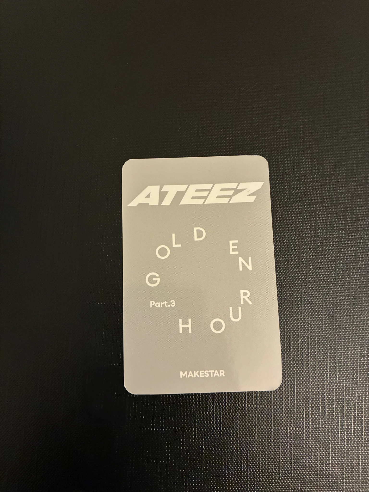 ATEEZ Yeosang ATEEZ - Yeosang - Golden Hour : Part.3 Album makestar pre-order benefit (pob) listing photo 2