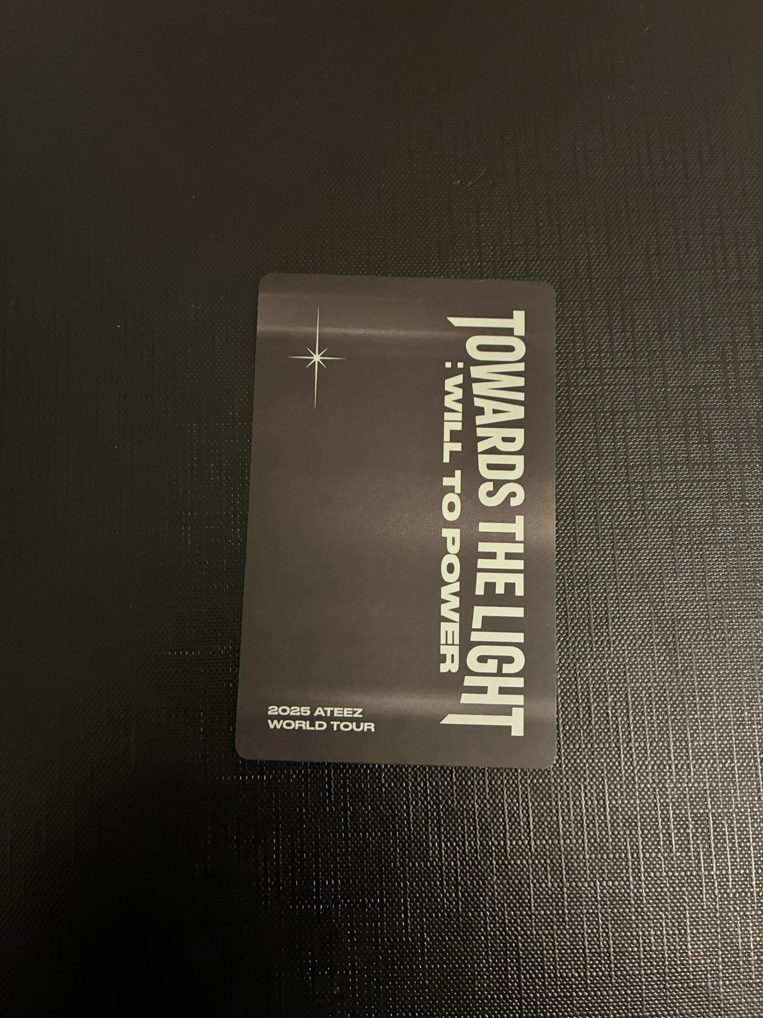 ATEEZ San ATEEZ - Towards The Light: Will To Power Event merch photocard photocard holder listing photo 2