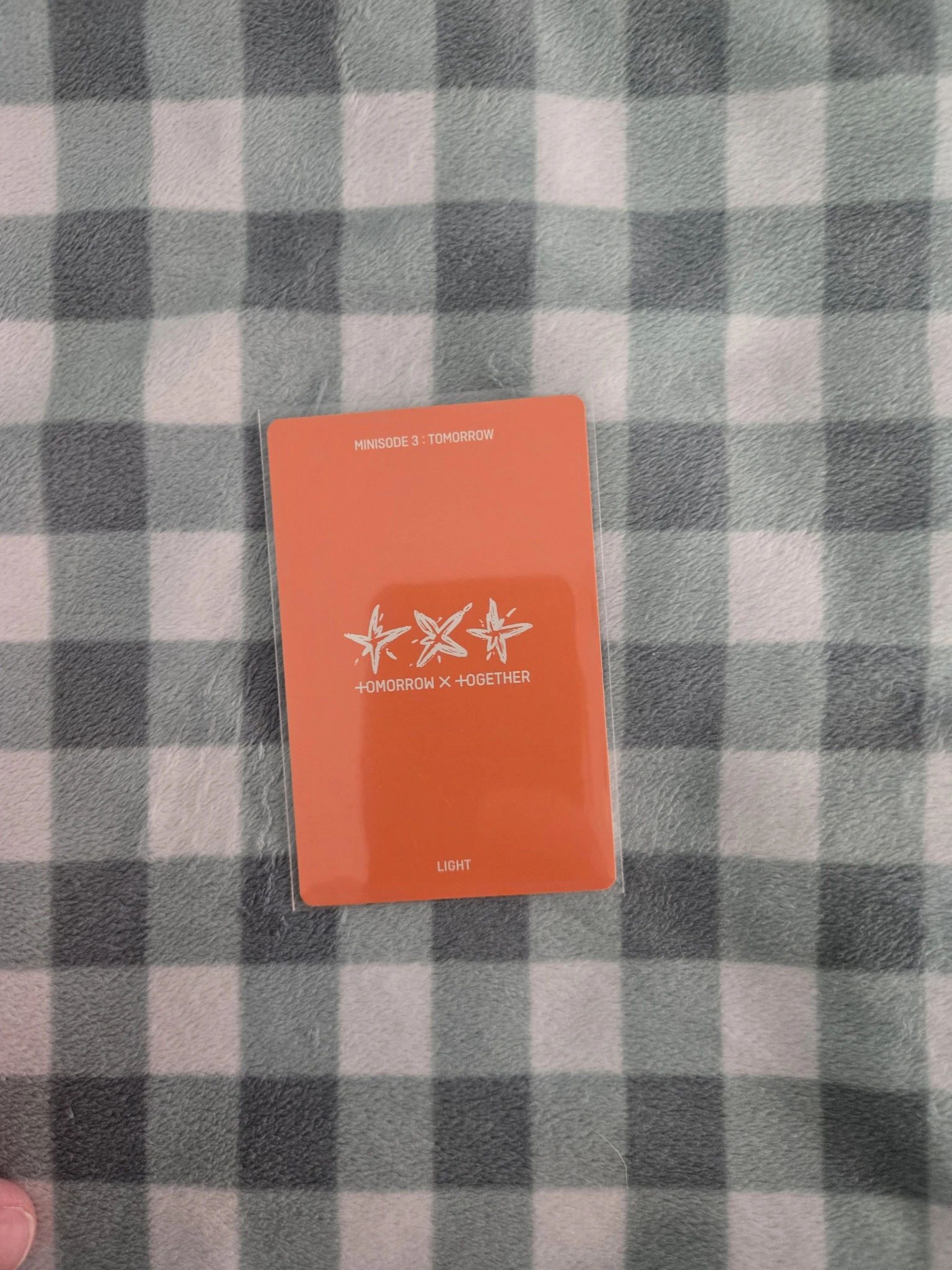 TOMORROW X TOGETHER Soobin TOMORROW X TOGETHER - Soobin - Minisode 3: Tomorrow Album album photocard light ver. listing photo 2