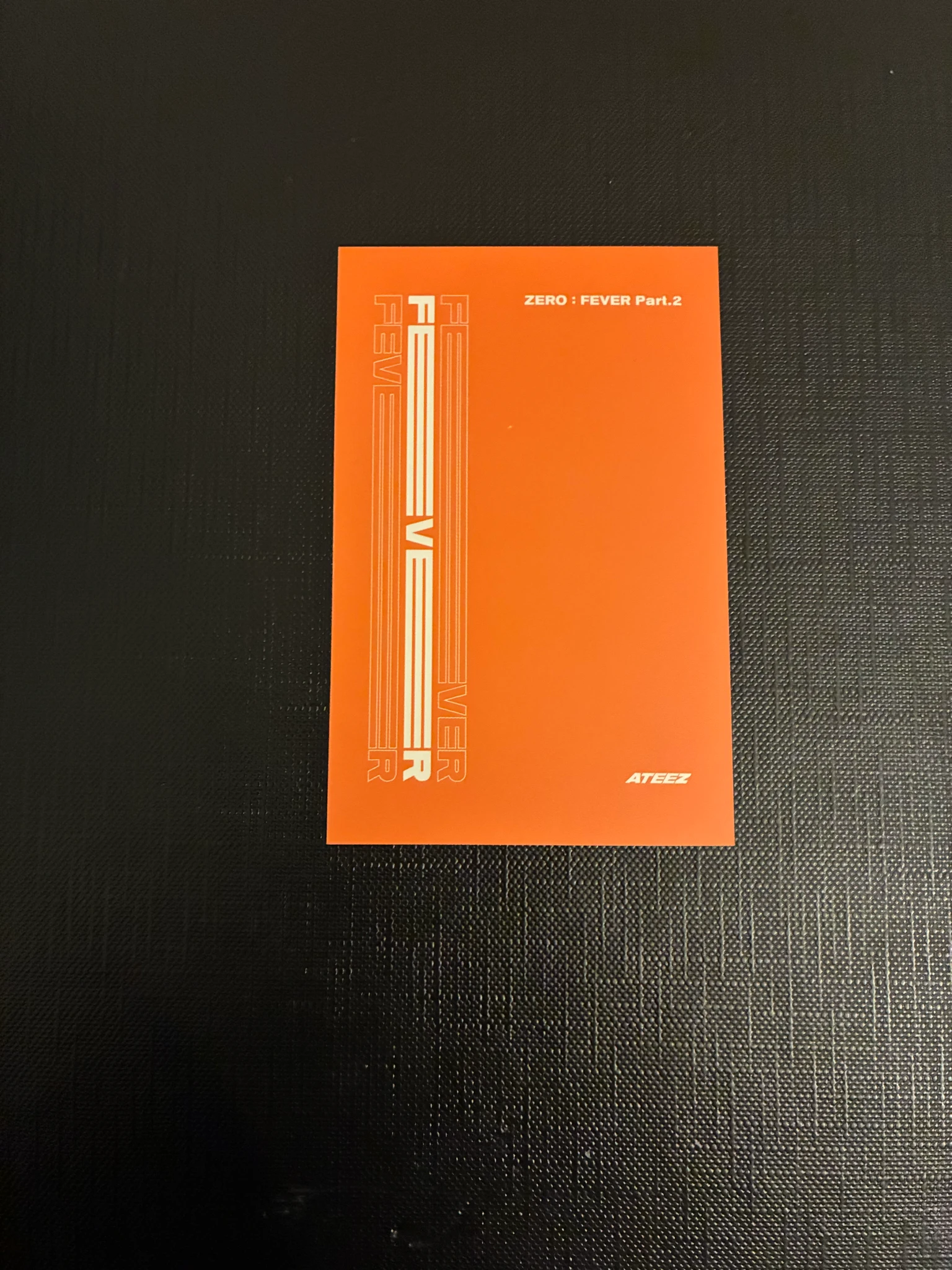 ATEEZ San ATEEZ - San - ZERO : FEVER Part.2 Album album photocard image card Platform Diary ver. listing photo 2