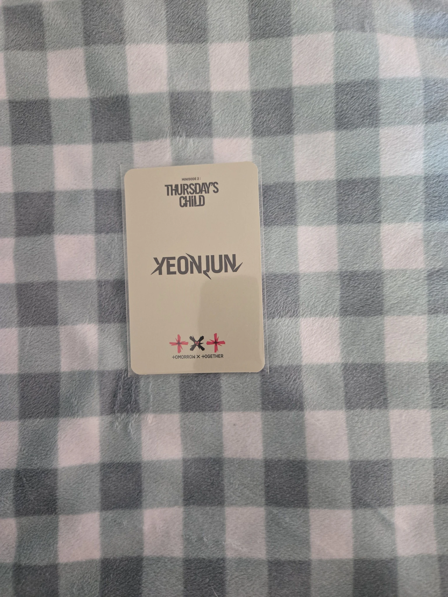 TOMORROW X TOGETHER Yeonjun TOMORROW X TOGETHER - Yeonjun - Minisode 2: Thursday's Child Album end version album photocard listing photo 2