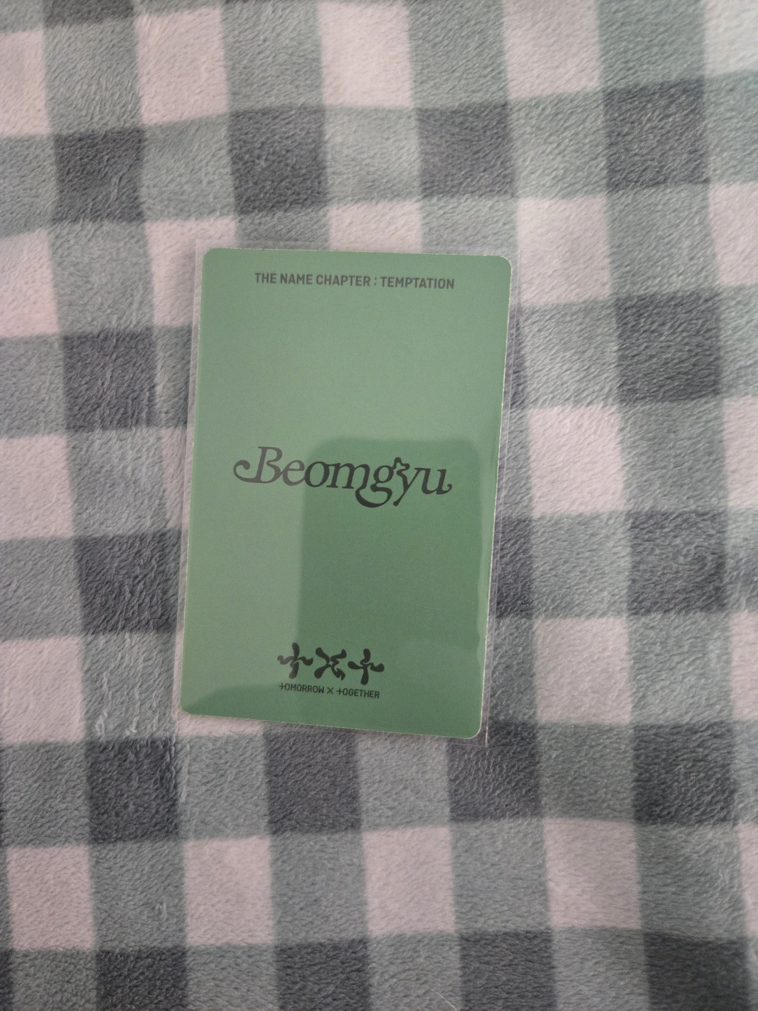 TOMORROW X TOGETHER Beomgyu TOMORROW X TOGETHER - Beomgyu - The Name Chapter: Temptation Album album photocard lullaby ver. listing photo 2