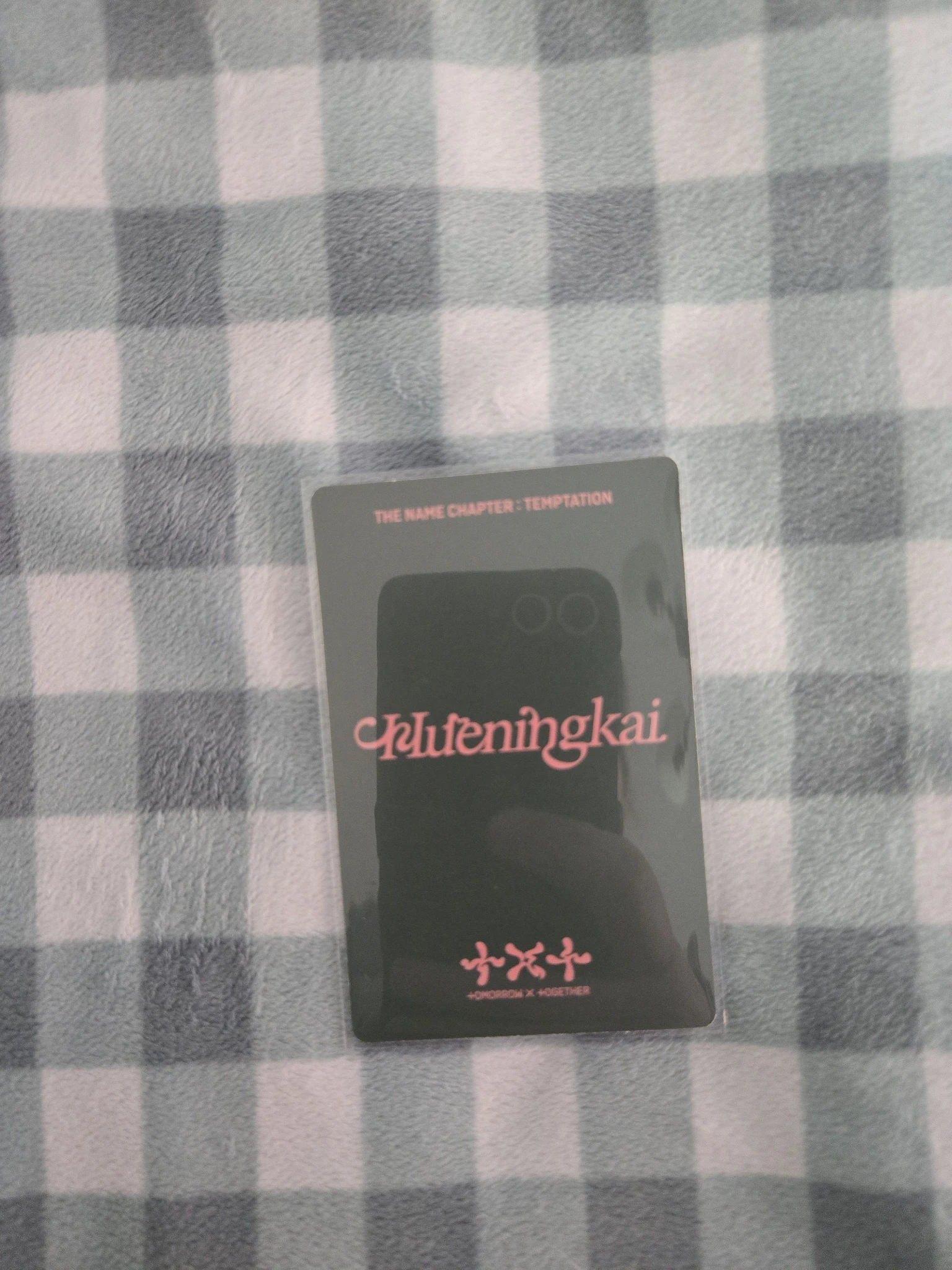 TOMORROW X TOGETHER Huening Kai TOMORROW X TOGETHER - Huening Kai - The Name Chapter: Temptation Album album photocard lullaby ver. listing photo 2