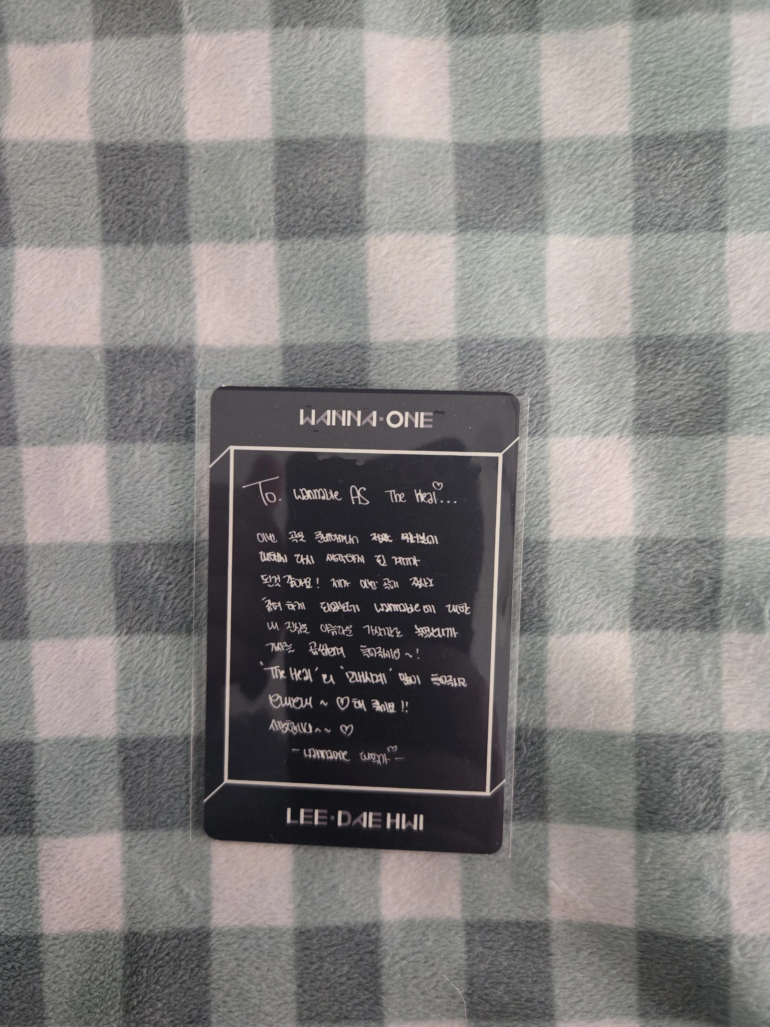 Wanna One Daehwi Wanna One - Daehwi - 1÷x=1 (Undivided) Album album photocard listing photo 2