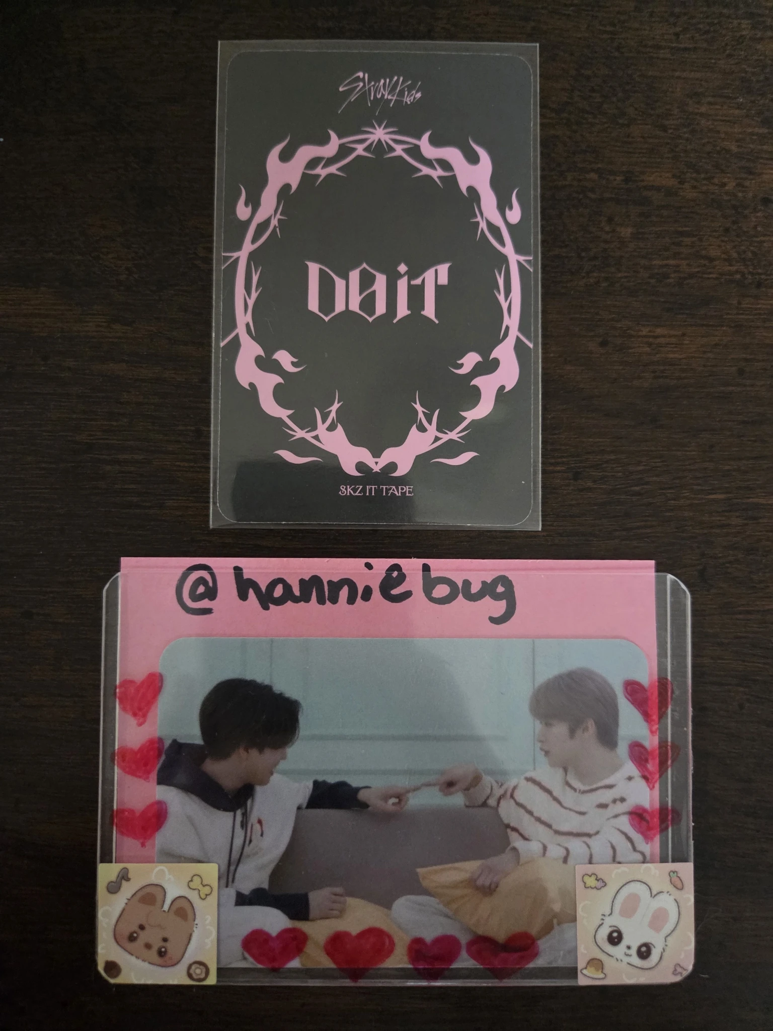 Stray Kids Stray Kids - Bang Chan & HAN - Do It Album album photocard pre-order benefit (pob) do ver listing photo 2