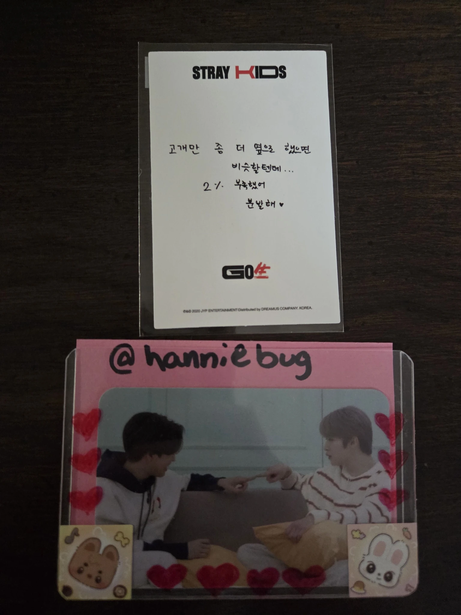 Stray Kids Lee Know Stray Kids - Lee Know - GO生 Album album photocard on track version listing photo 2