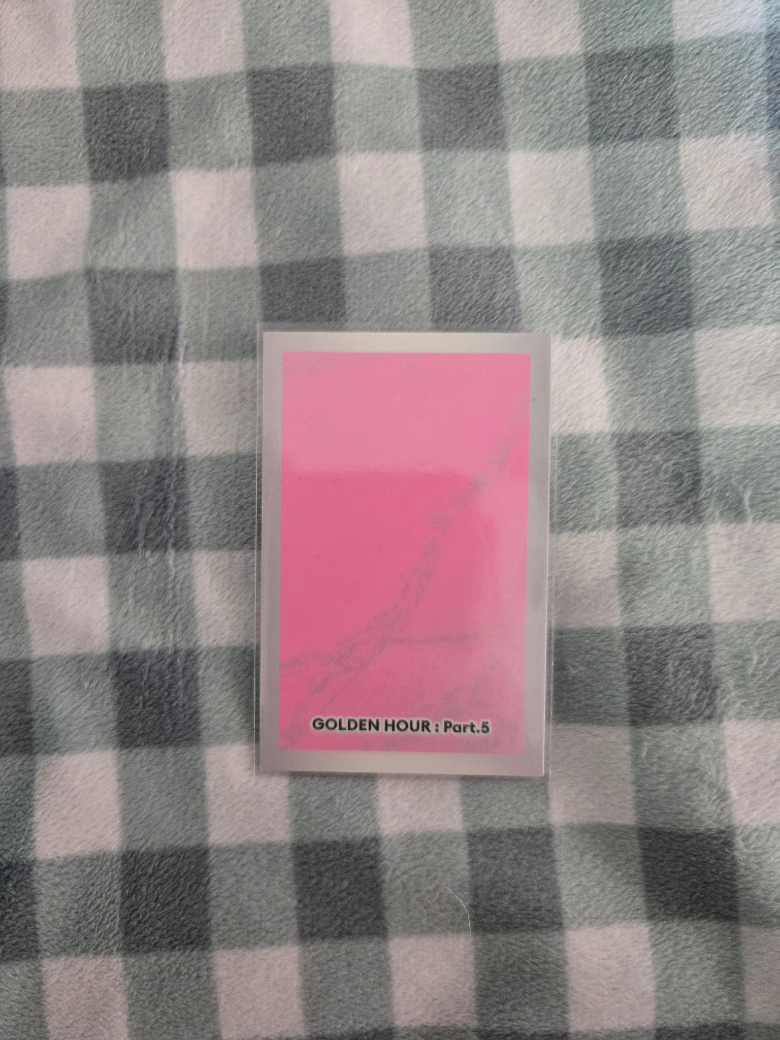 ATEEZ Yeosang ATEEZ - Yeosang - GOLDEN HOUR : Part.5 Album album photocard holographic (hologram) listing photo 2