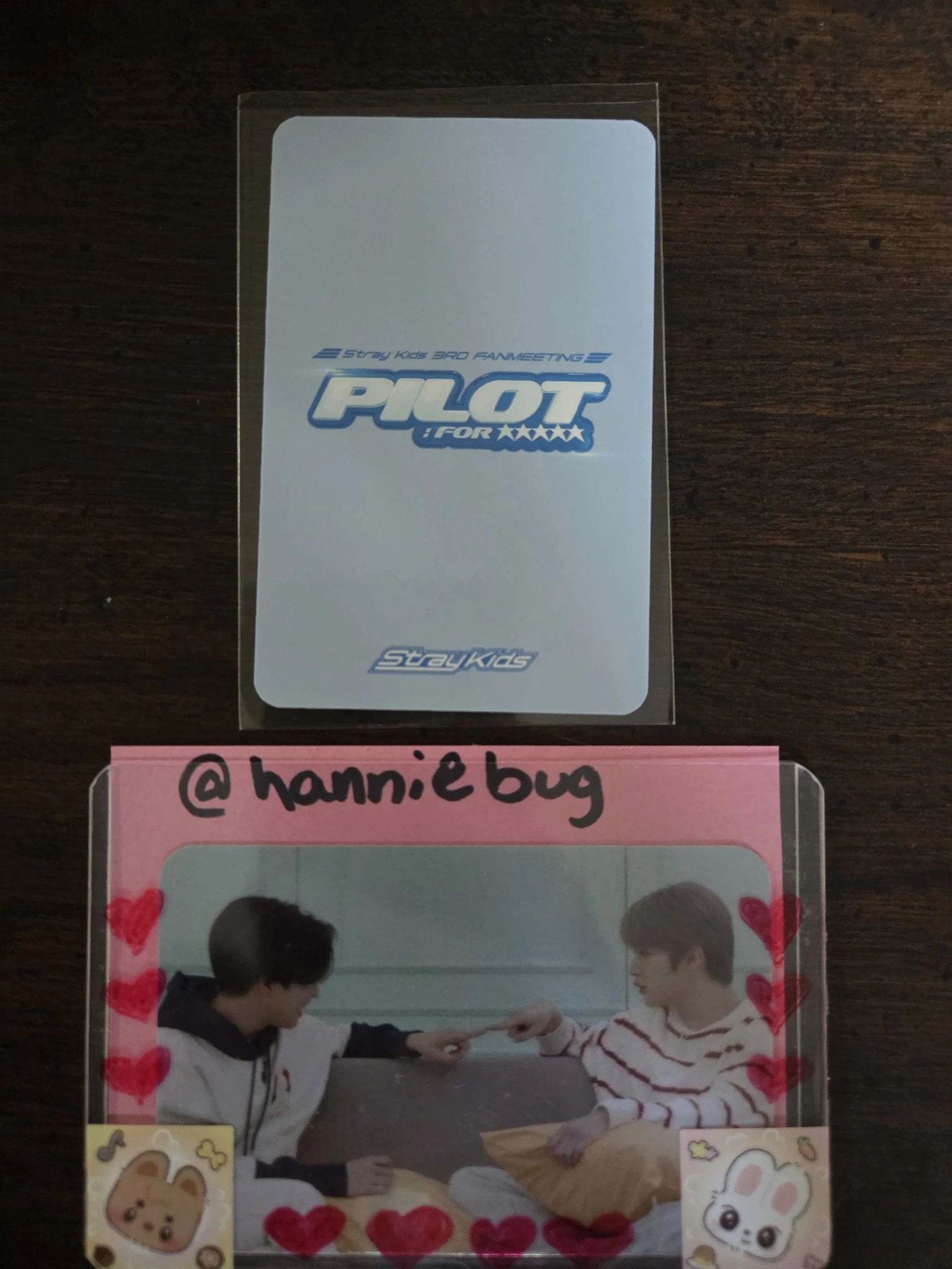 Stray Kids Hyunjin Stray Kids - Hyunjin - 3rd Fanmeeting - Pilot for 5 Star Event online pre-order benefit (pob) listing photo 2