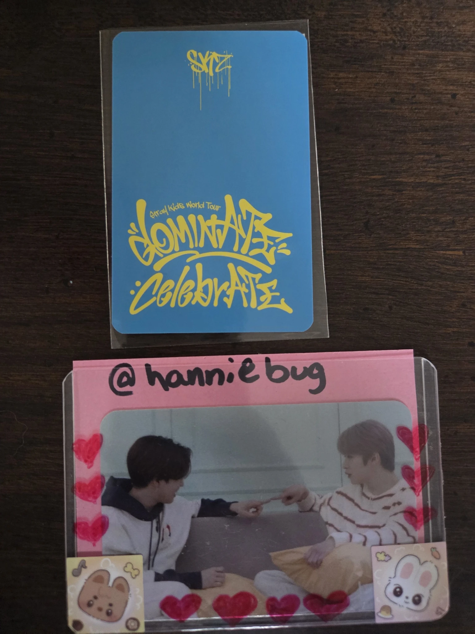 Stray Kids HAN Stray Kids - HAN - dominATE: celebrATE Pop-Up Store Event merch photocard photocard holder photocard set listing photo 2