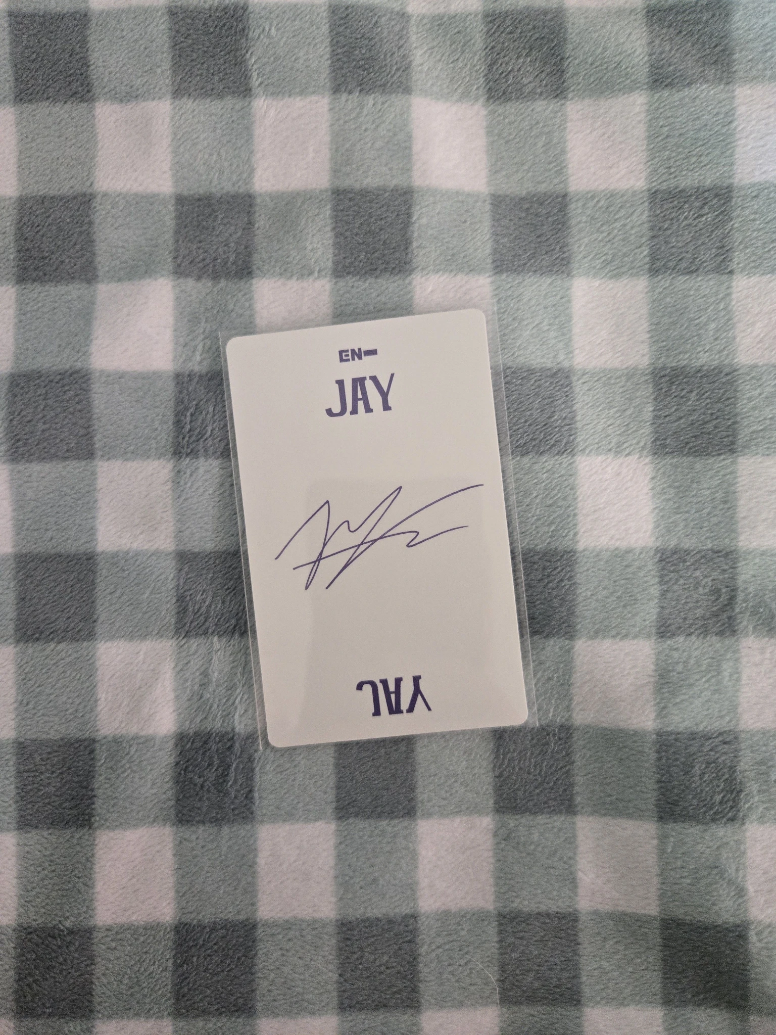 ENHYPEN Jay ENHYPEN - Jay - DIMENSION: DILEMMA Album album photocard korean album scylla version holographic (hologram) listing photo 2