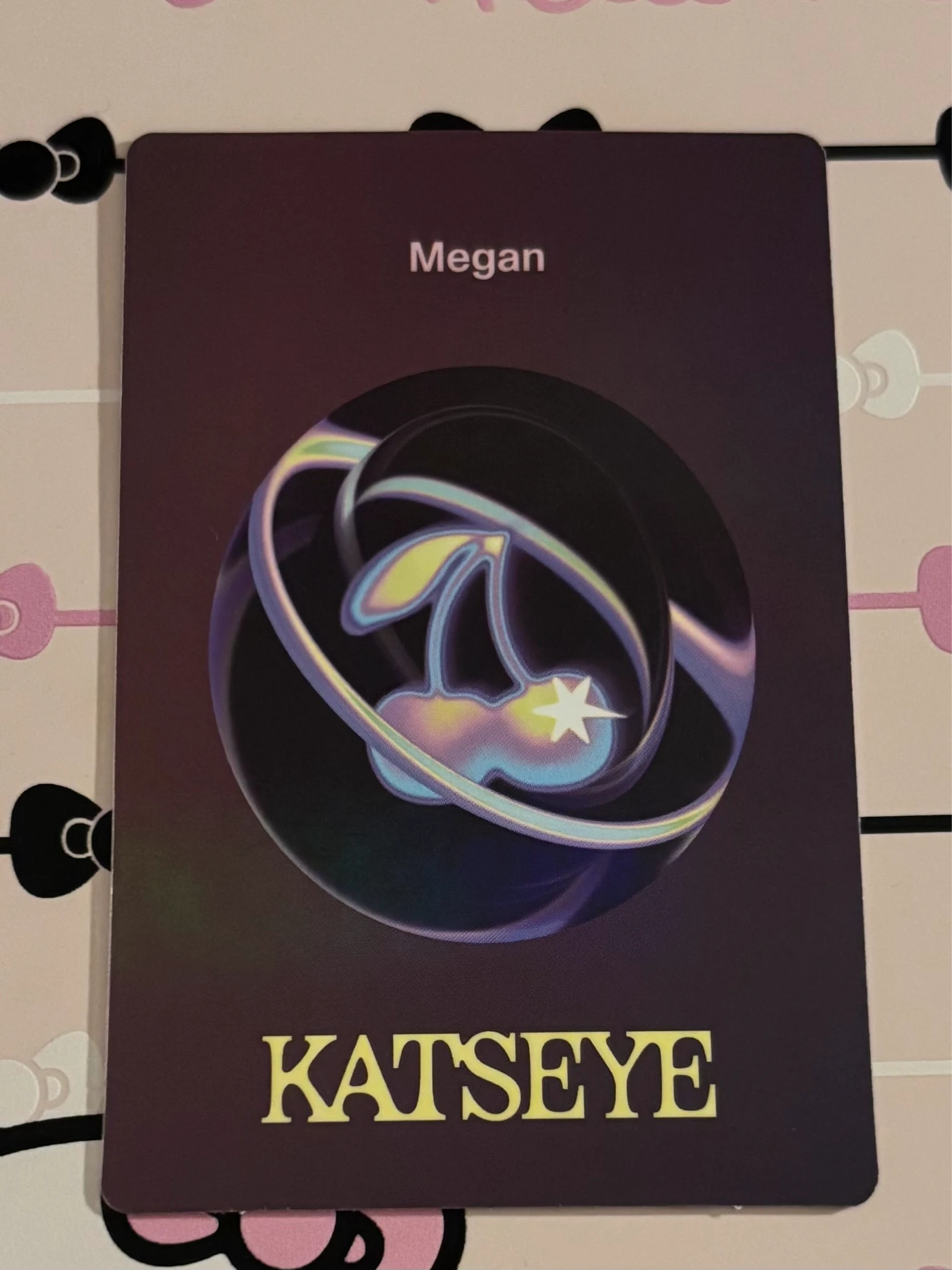KATSEYE Megan KATSEYE - Megan - SIS (Soft Is Strong) Album album photocard strong version listing photo 2