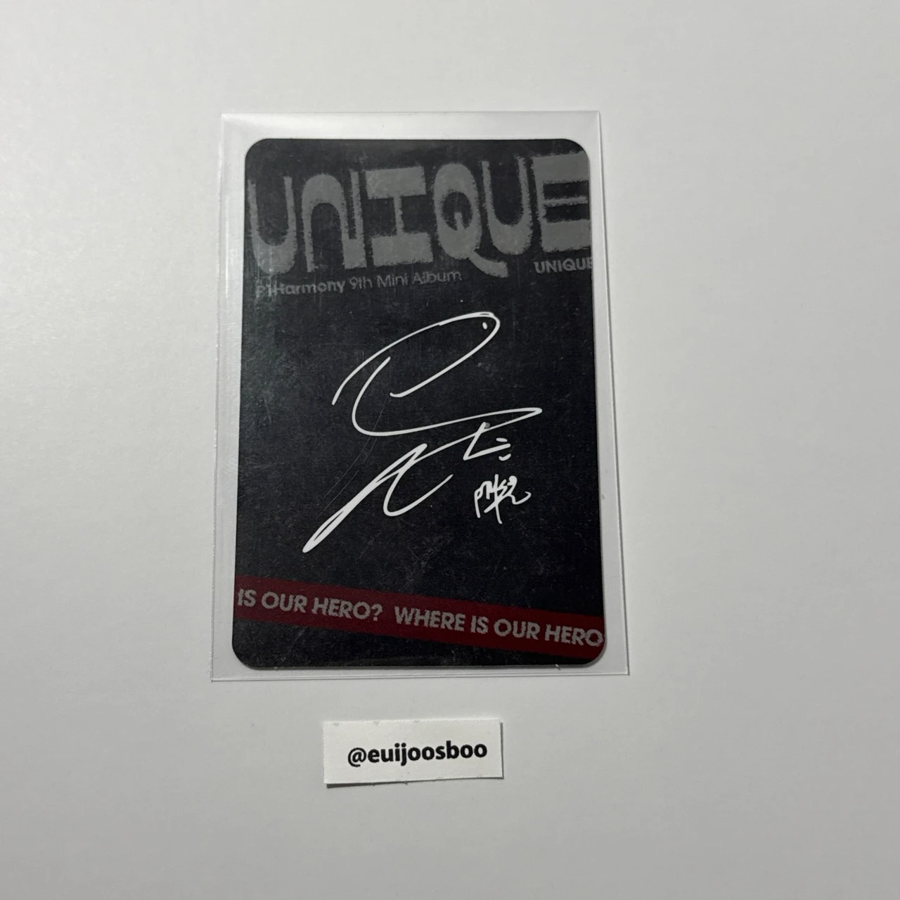 P1Harmony Soul P1Harmony - Soul - UNIQUE Album album photocard listing photo 2