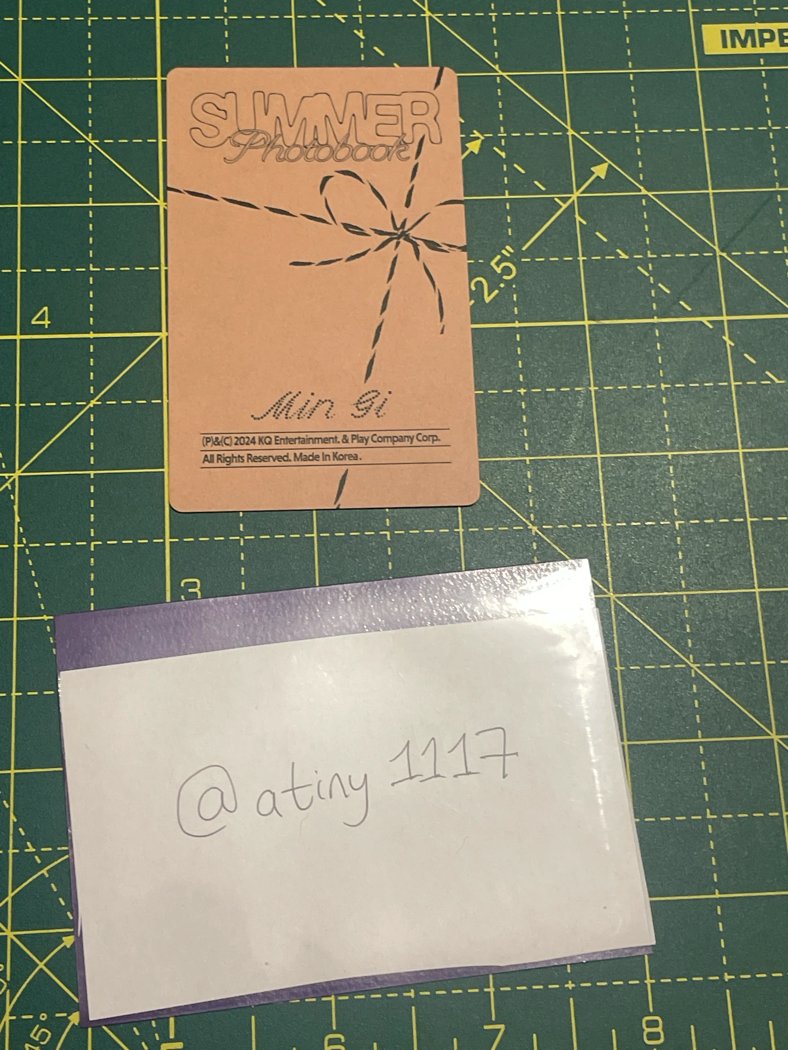 ATEEZ Mingi ATEEZ - Mingi - 2024 SUMMER PHOTOBOOK Other listing photo 2