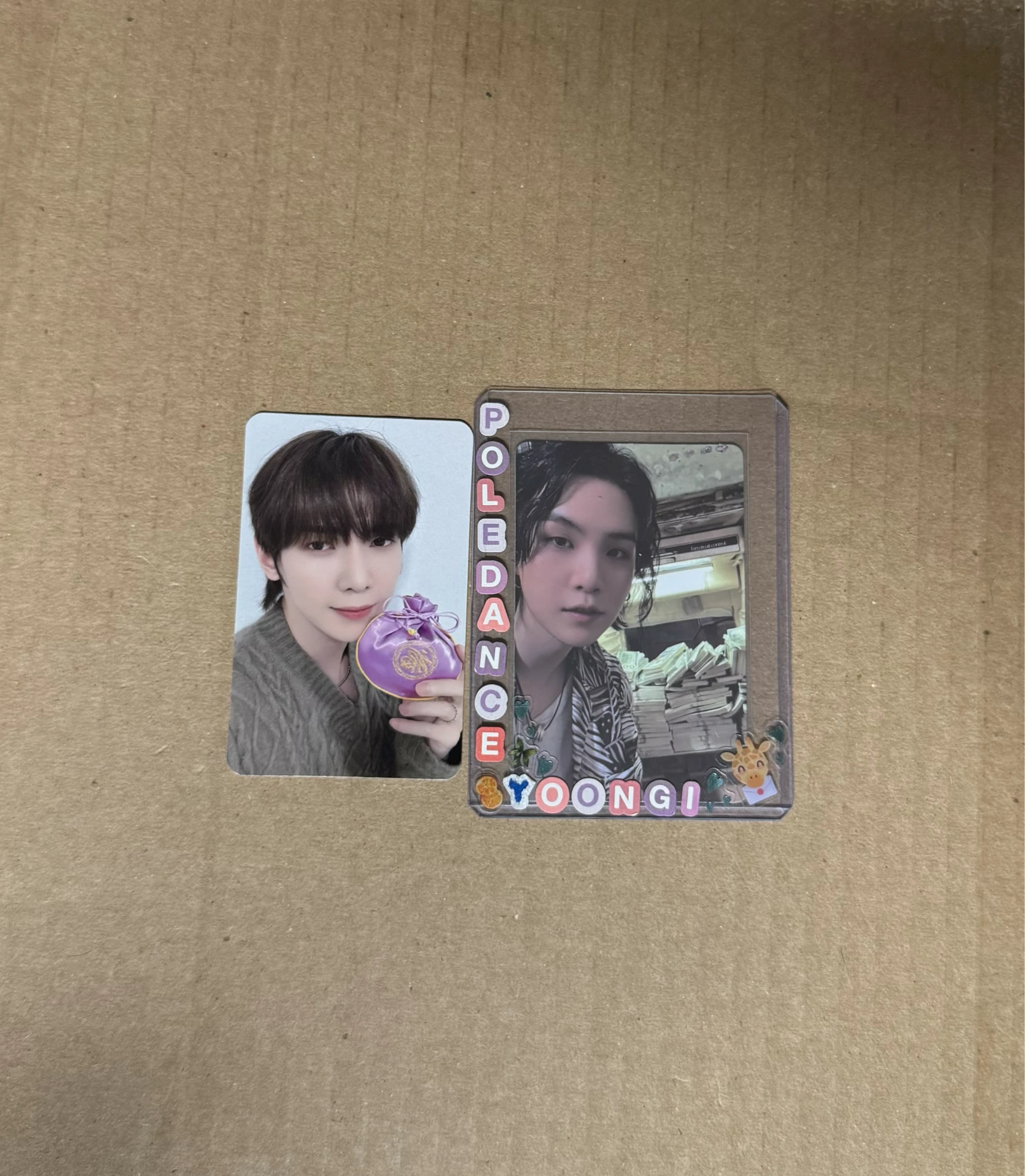 ATEEZ Yeosang ATEEZ - Yeosang - THE WORLD EP.FIN: WILL Album minirecord video call fansign i picked it up double-sided listing photo 2