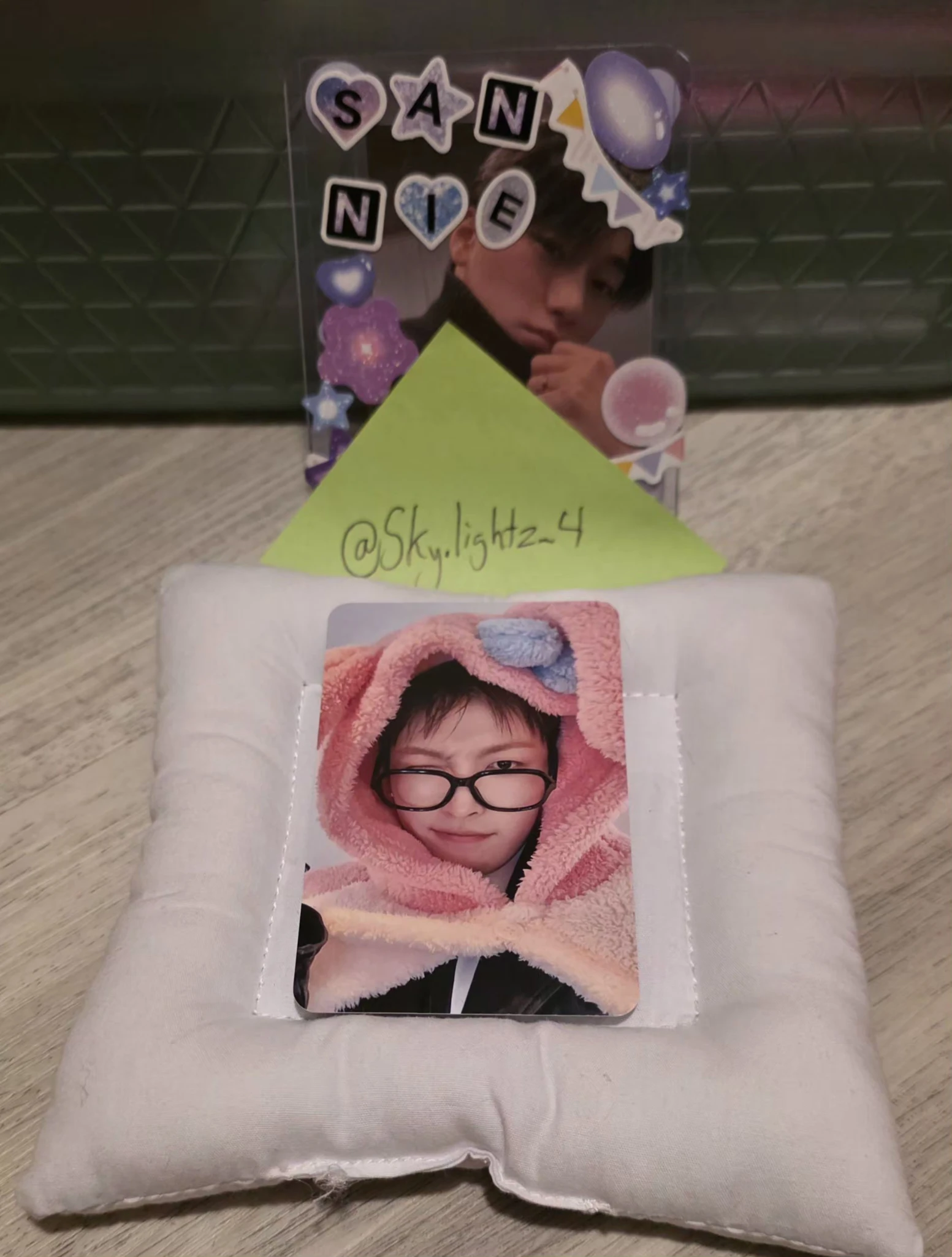 ATEEZ Hongjoong ATEEZ - Hongjoong - Golden Hour : Part.4 Album fansign makestar round 6 listing photo 2