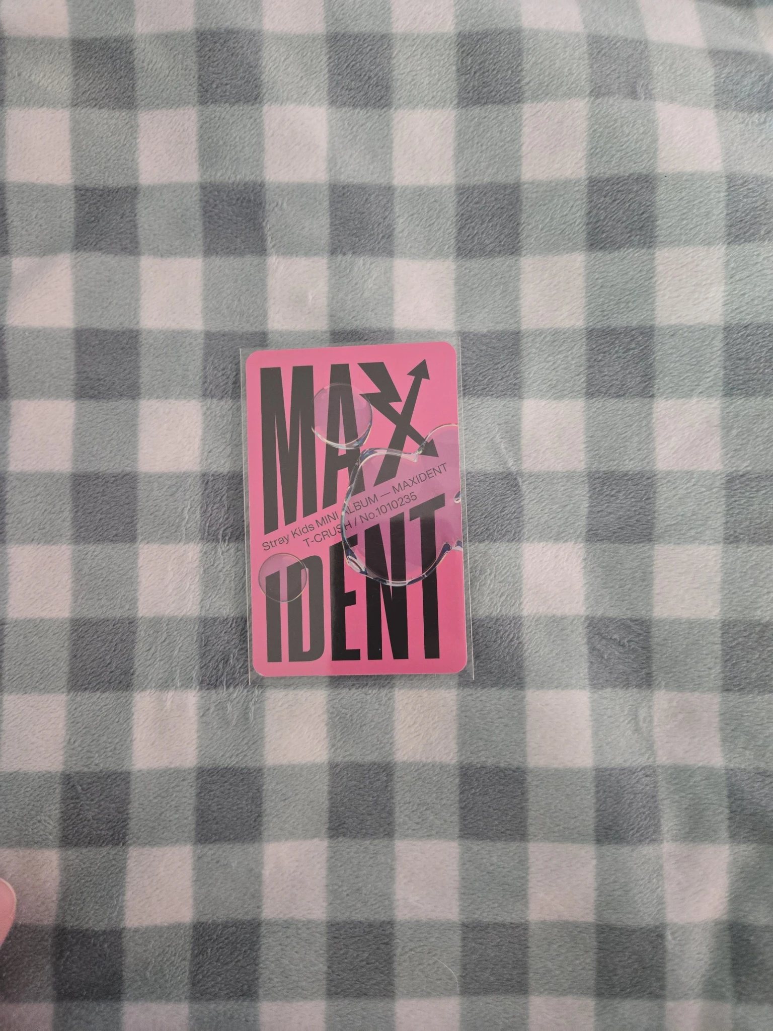 Stray Kids Bang Chan Stray Kids - Bang Chan - Maxident Album album photocard listing photo 2