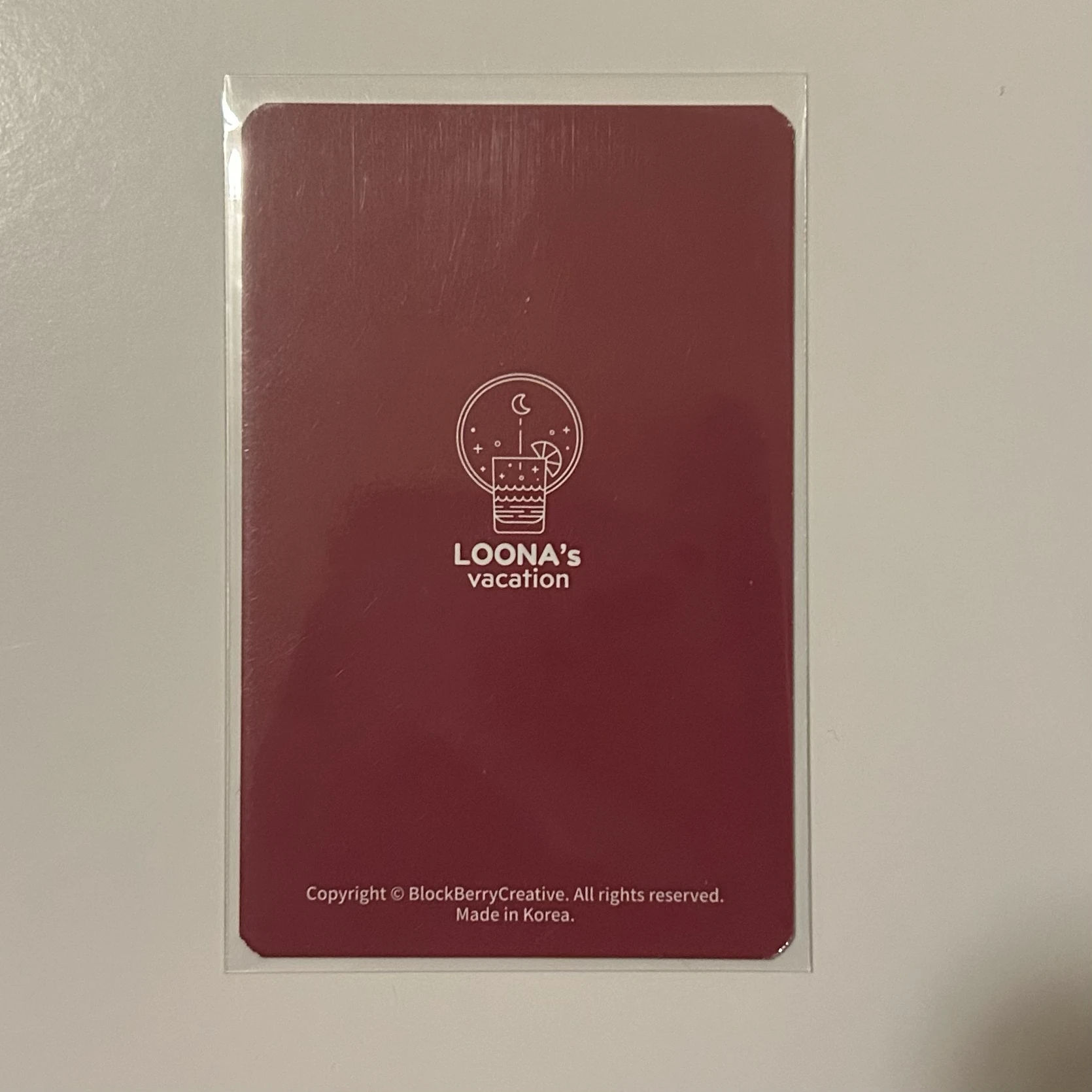 LOONA HyeJu LOONA - HyeJu - Summer Package 2022: LOONA's Vacation Other merch photocard photocard set pob (pre-order benefit) listing photo 2
