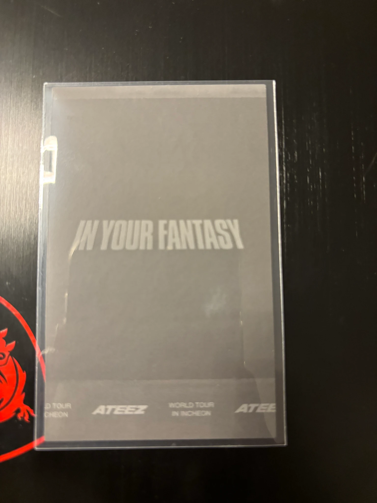 ATEEZ Seonghwa ATEEZ - Seonghwa - In Your Fantasy in Incheon DVD/Playcode Other polaroid merch photocard dvd version listing photo 2