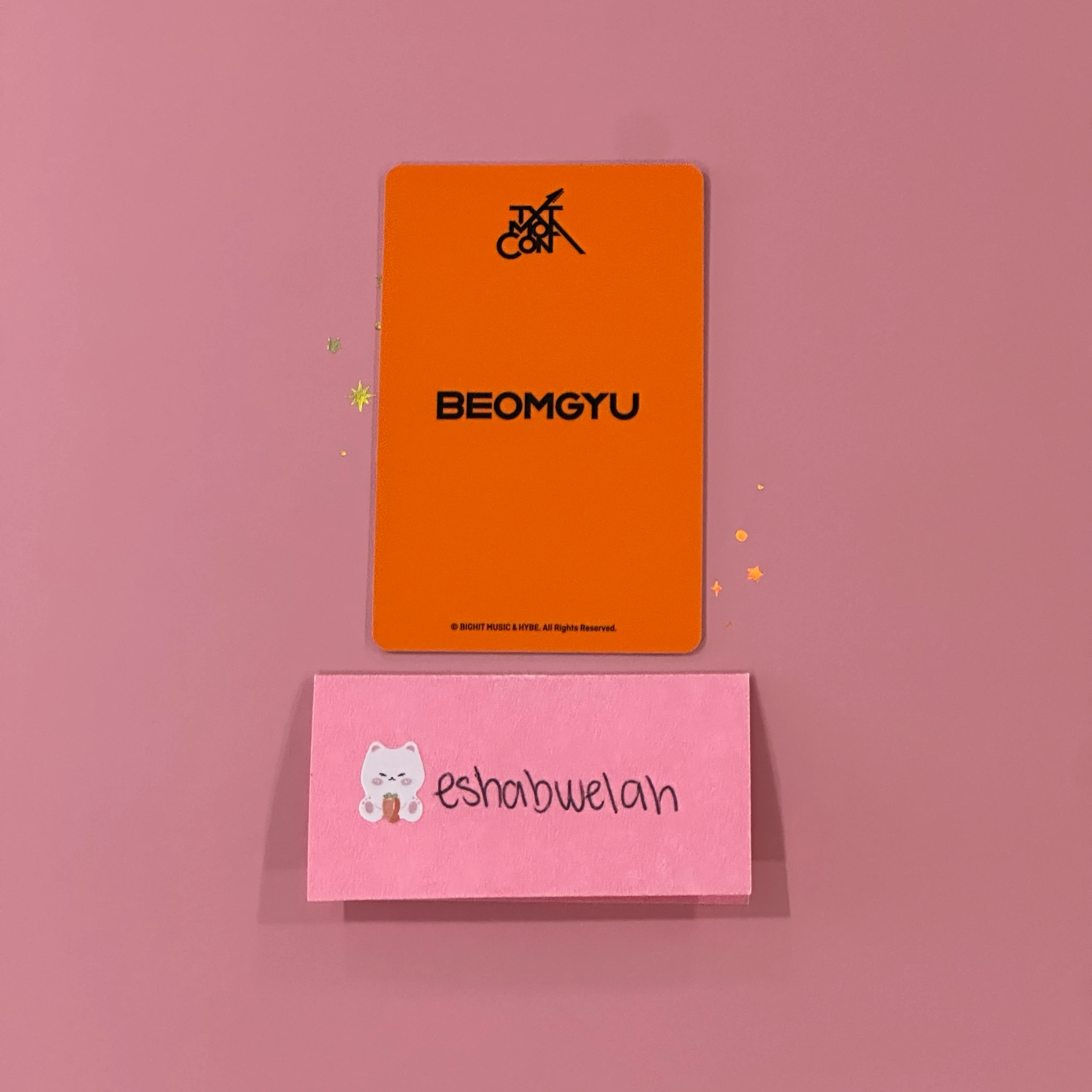 TOMORROW X TOGETHER Beomgyu TOMORROW X TOGETHER - Beomgyu - 2026 MOA Con Event japan merch photocard listing photo 2