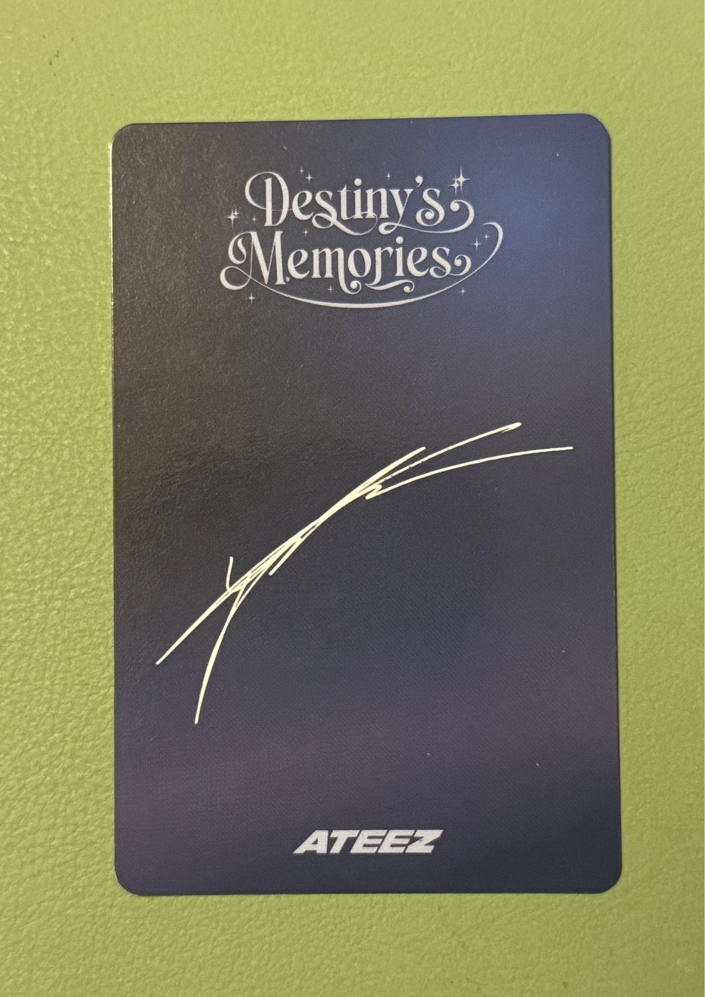 ATEEZ Yunho ATEEZ - Yunho - Destiny's Memories Exhibition Other trading card listing photo 2