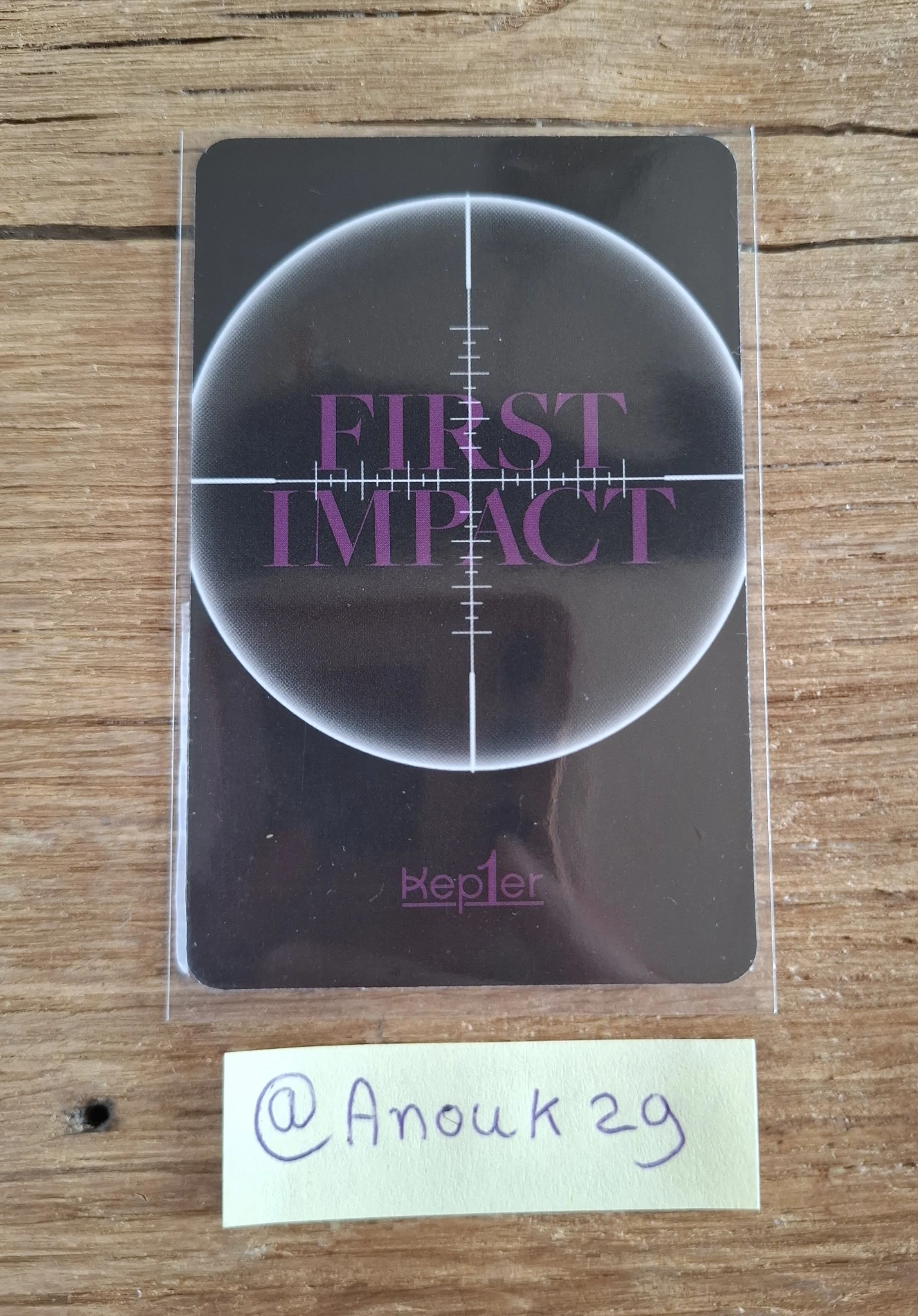 Kep1er Mashiro Kep1er - Mashiro - First Impact Album album photocard listing photo 2
