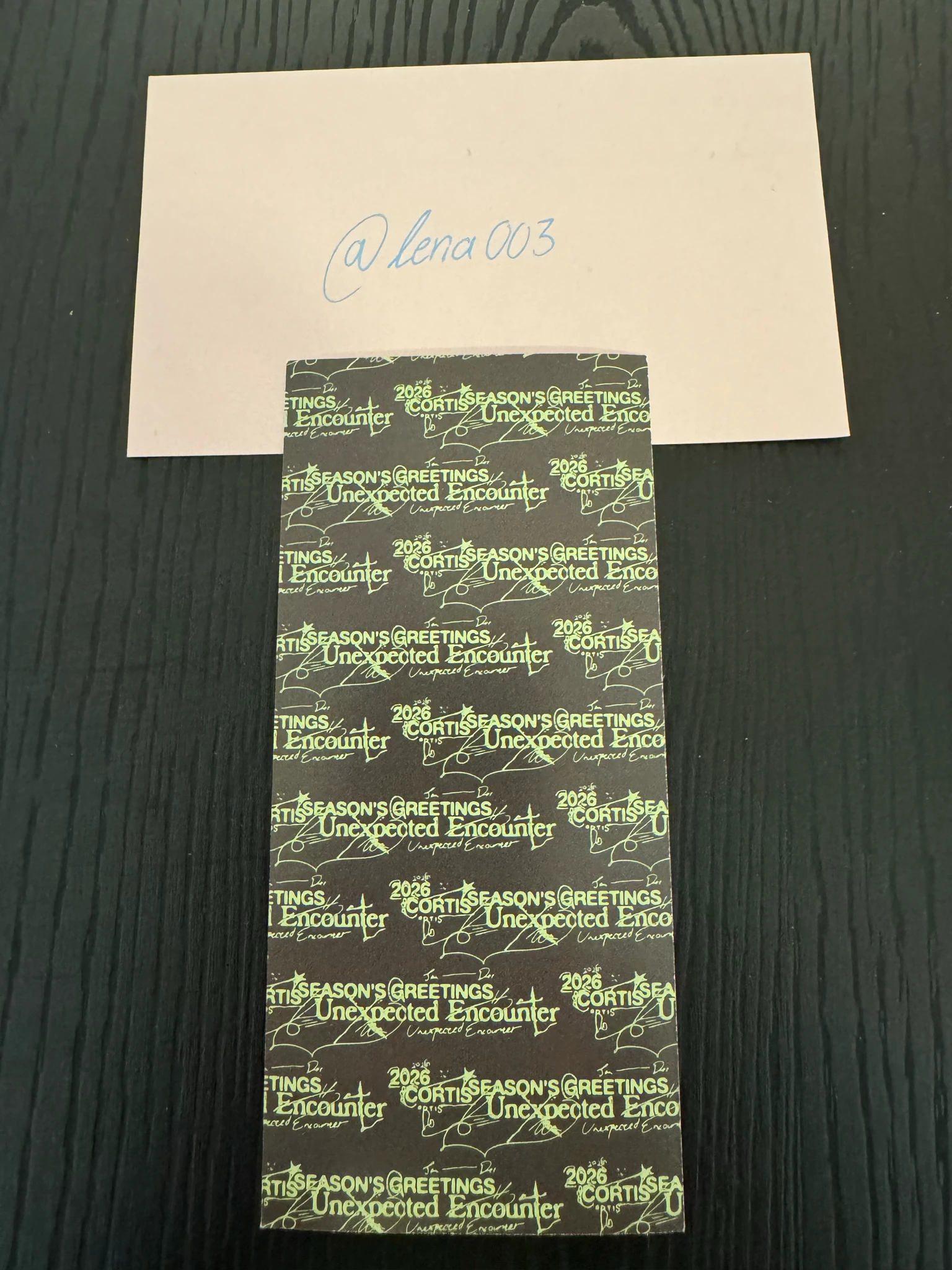 CORTIS Juhoon CORTIS - Juhoon - SEASON'S GREETINGS 2026 Other season's greetings film strip listing photo 2