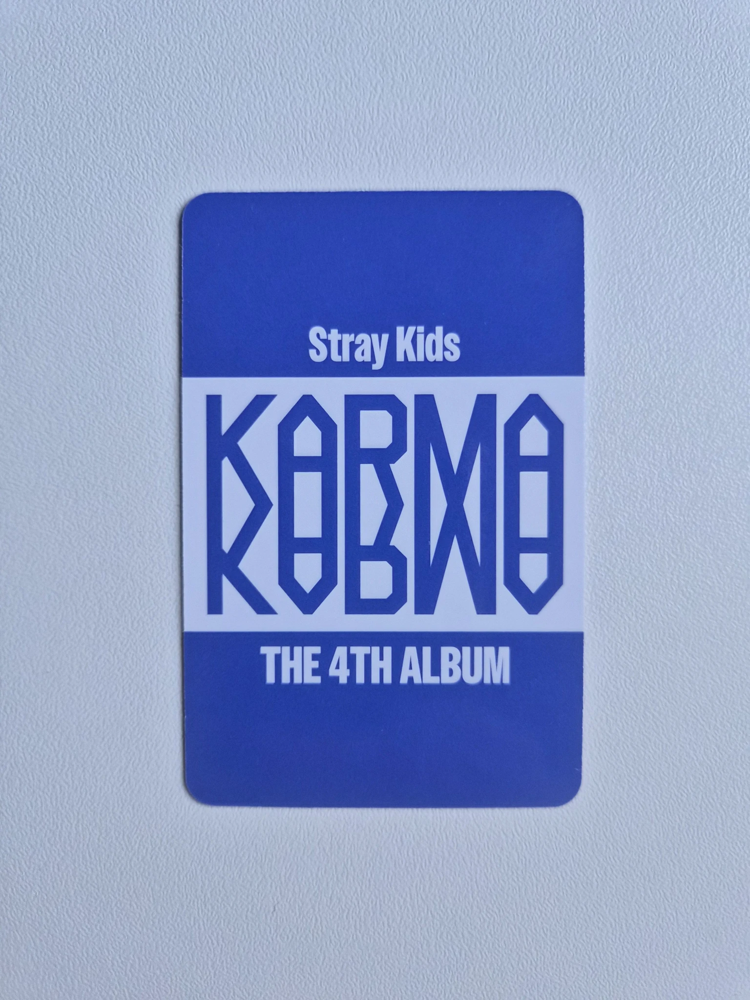 Stray Kids Bang Chan Stray Kids - Bang Chan - KARMA Album album photocard accordion version listing photo 2