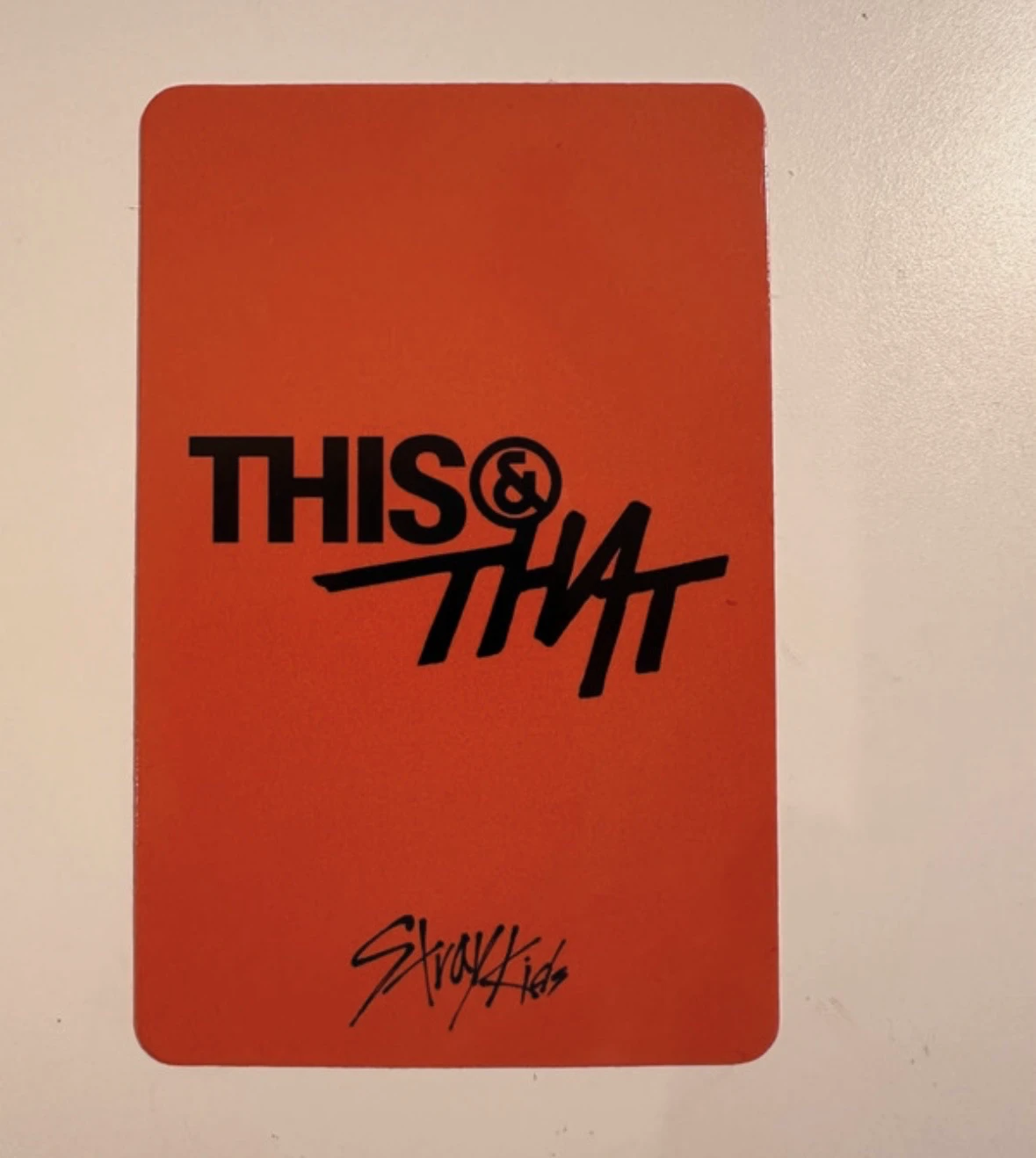 Stray Kids Changbin Stray Kids - Changbin - This & That Album apple music pob (pre-order benefit) listing photo 2