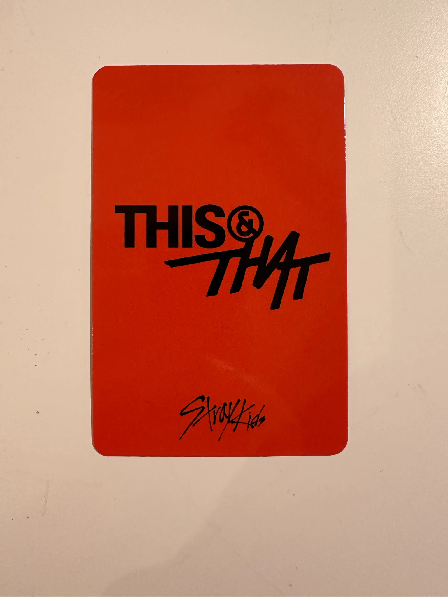Stray Kids Bang Chan Stray Kids - Bang Chan - This & That Album apple music pob (pre-order benefit) listing photo 2