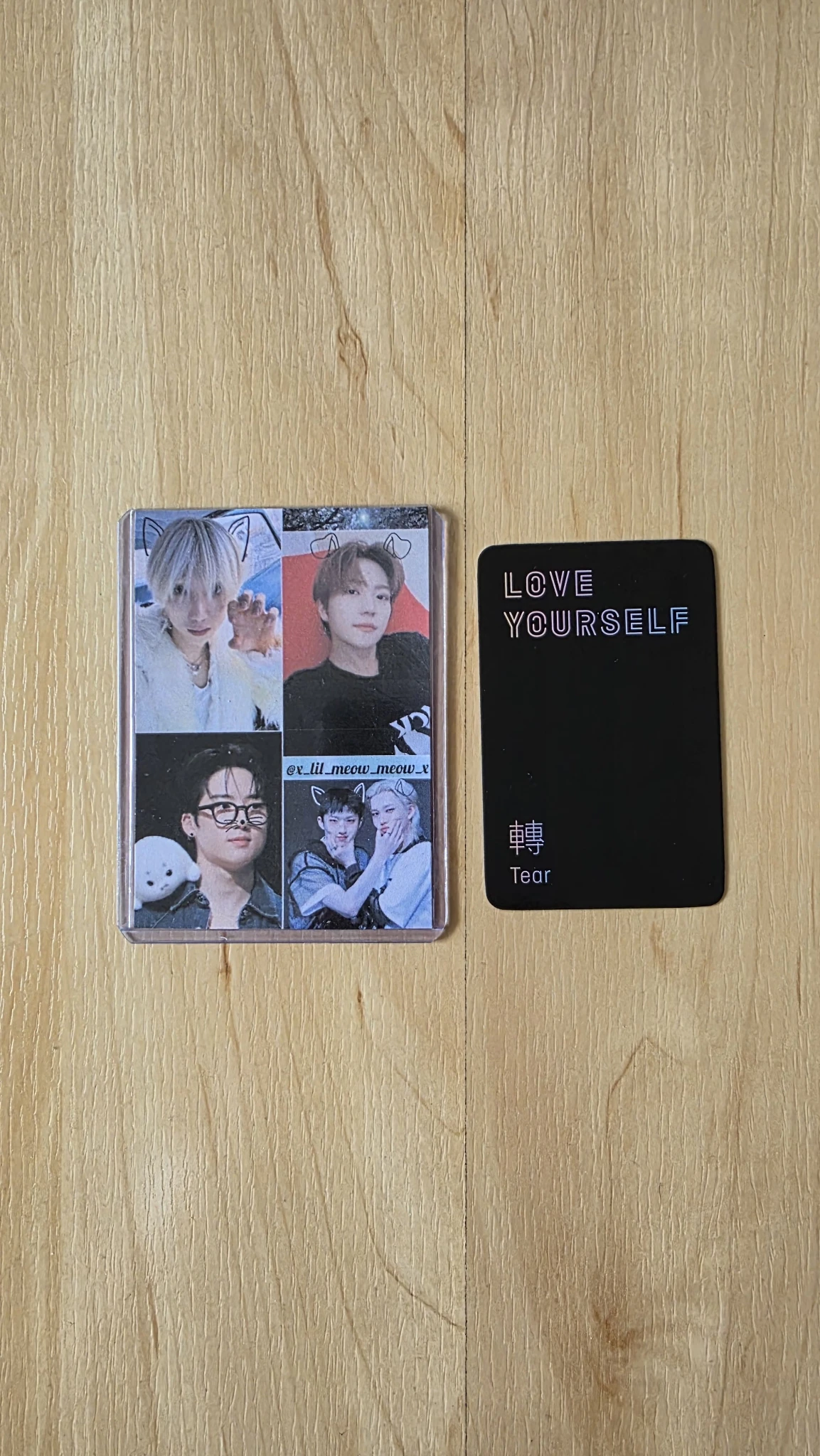 BTS V BTS - V - Love Yourself: Tear Album album photocard vinyl hologram listing photo 2
