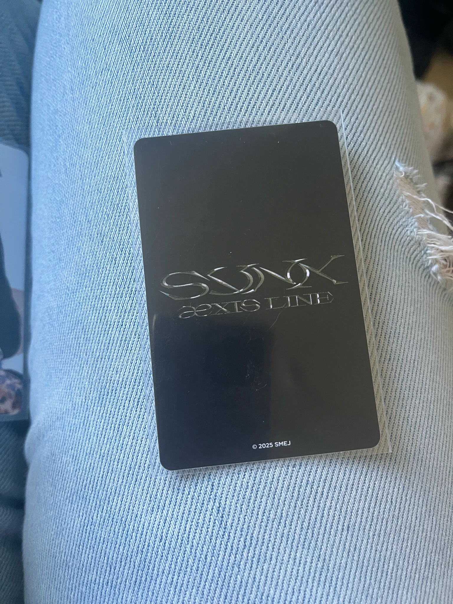aespa Giselle aespa - Giselle - SYNK : aeXIS LINE  Event trading card tour merch listing photo 2
