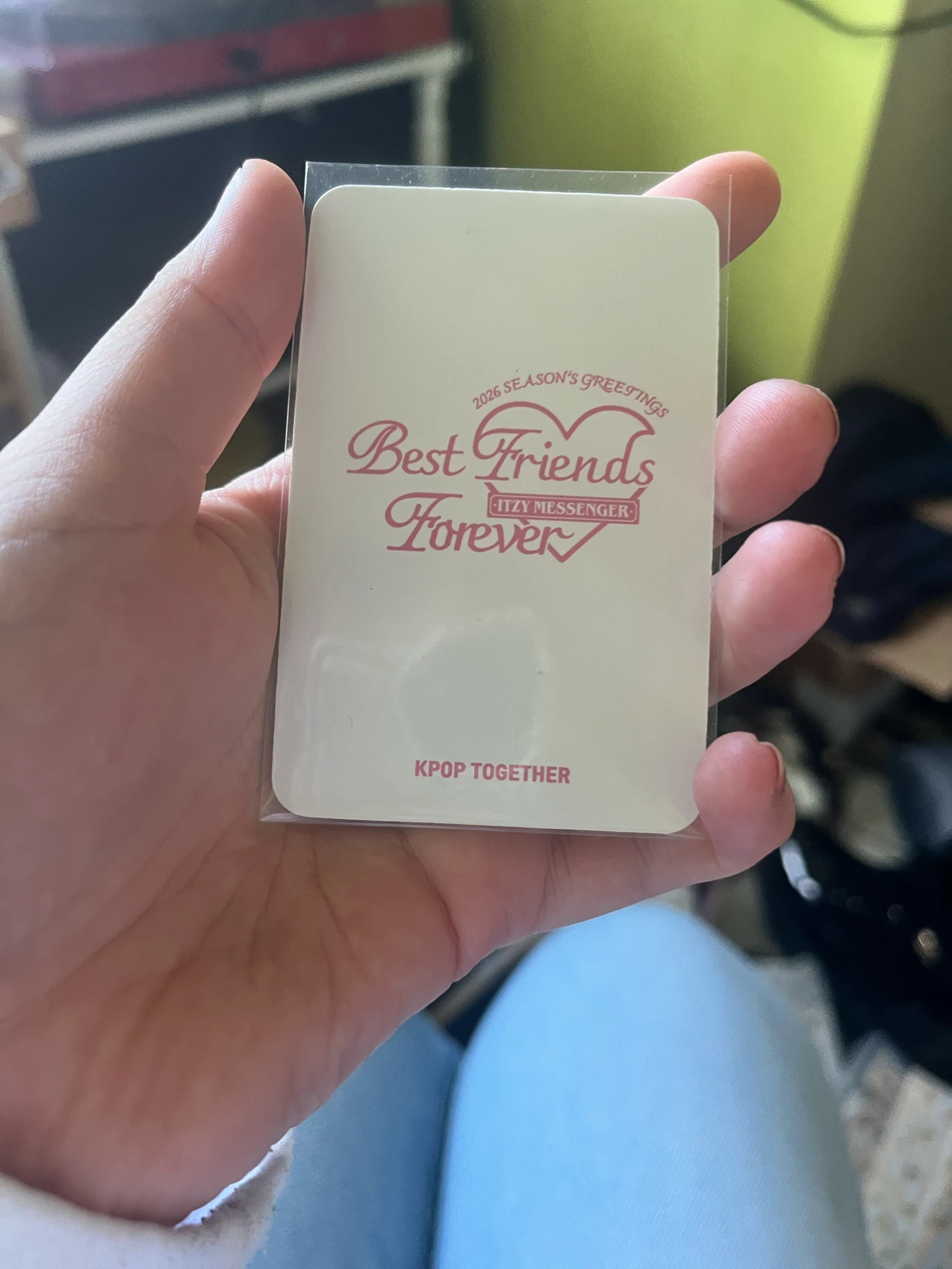 ITZY Yuna ITZY - Yuna - 2026: Best Friends Forever Season's Greetings Other makestar soundwave musicplant aladin music korea idolstore kpop together pob (pre-order benefit) listing photo 2