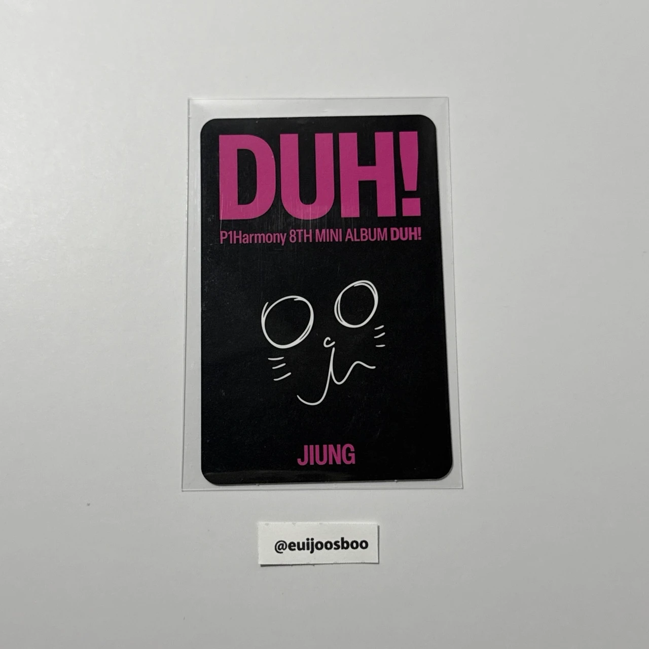 P1Harmony Jiung P1Harmony - Jiung - DUH! Album d ver. album photocard listing photo 2