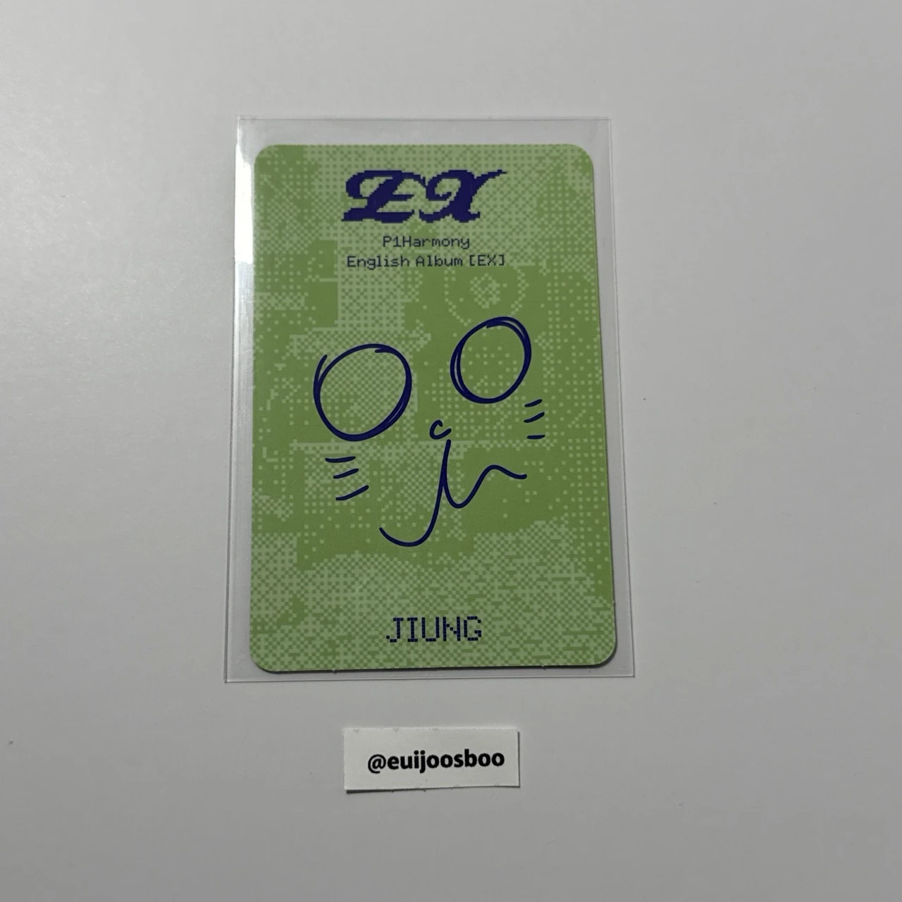 P1Harmony Jiung P1Harmony - Jiung - Ex Album compact version album photocard listing photo 2