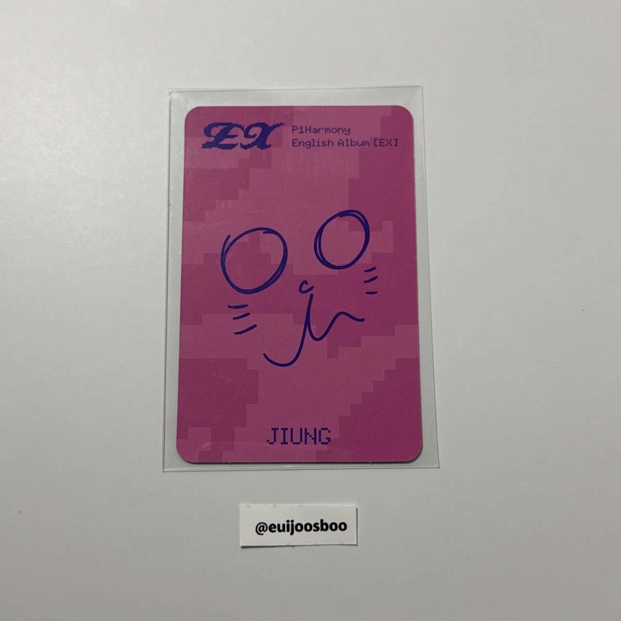 P1Harmony Jiung P1Harmony - Jiung - Ex Album album photocard in game ver. selfie version listing photo 2