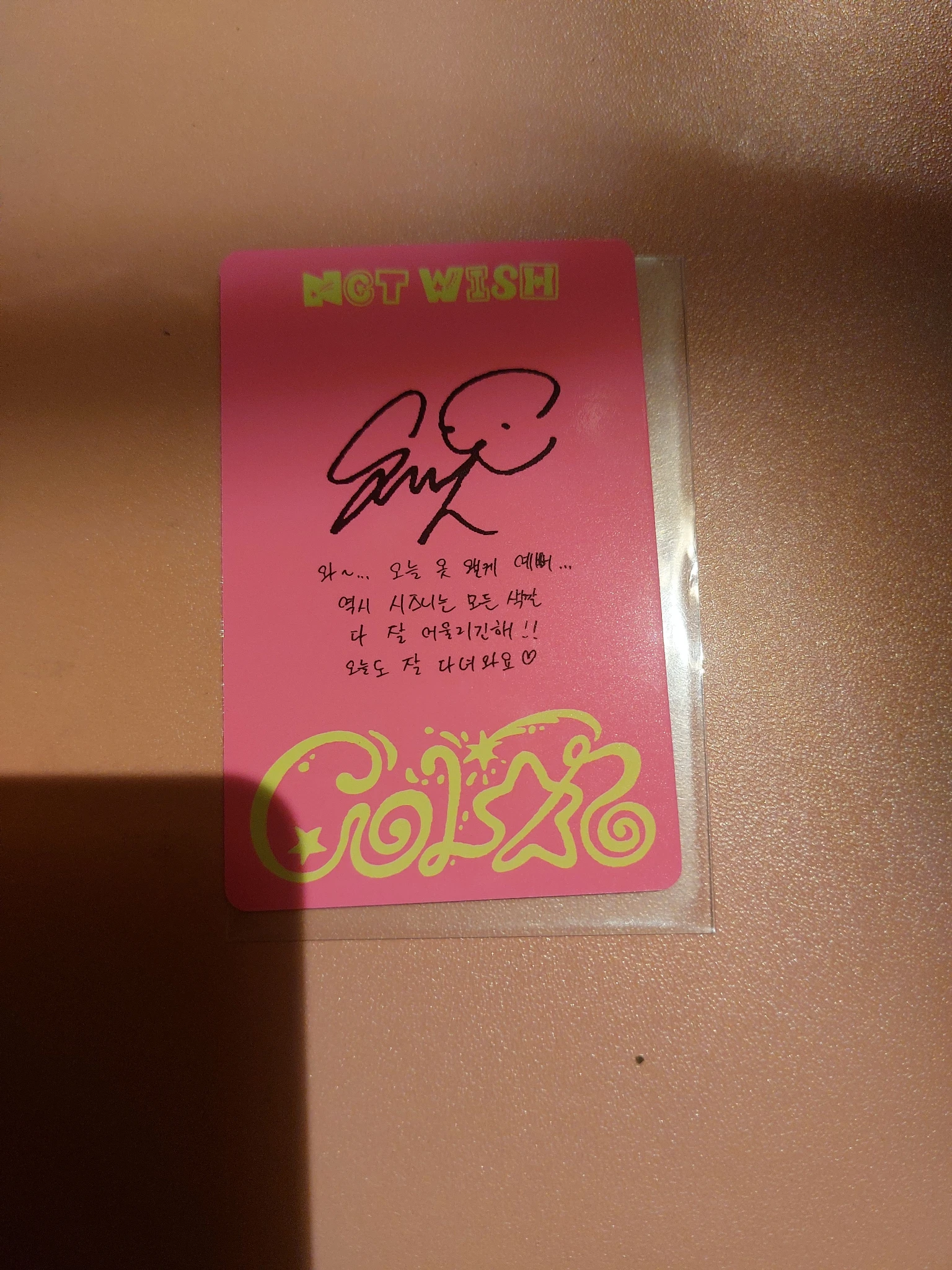 NCT WISH Sakuya NCT Wish - Sakuya - COLOR Album album photocard photobook version listing photo 2