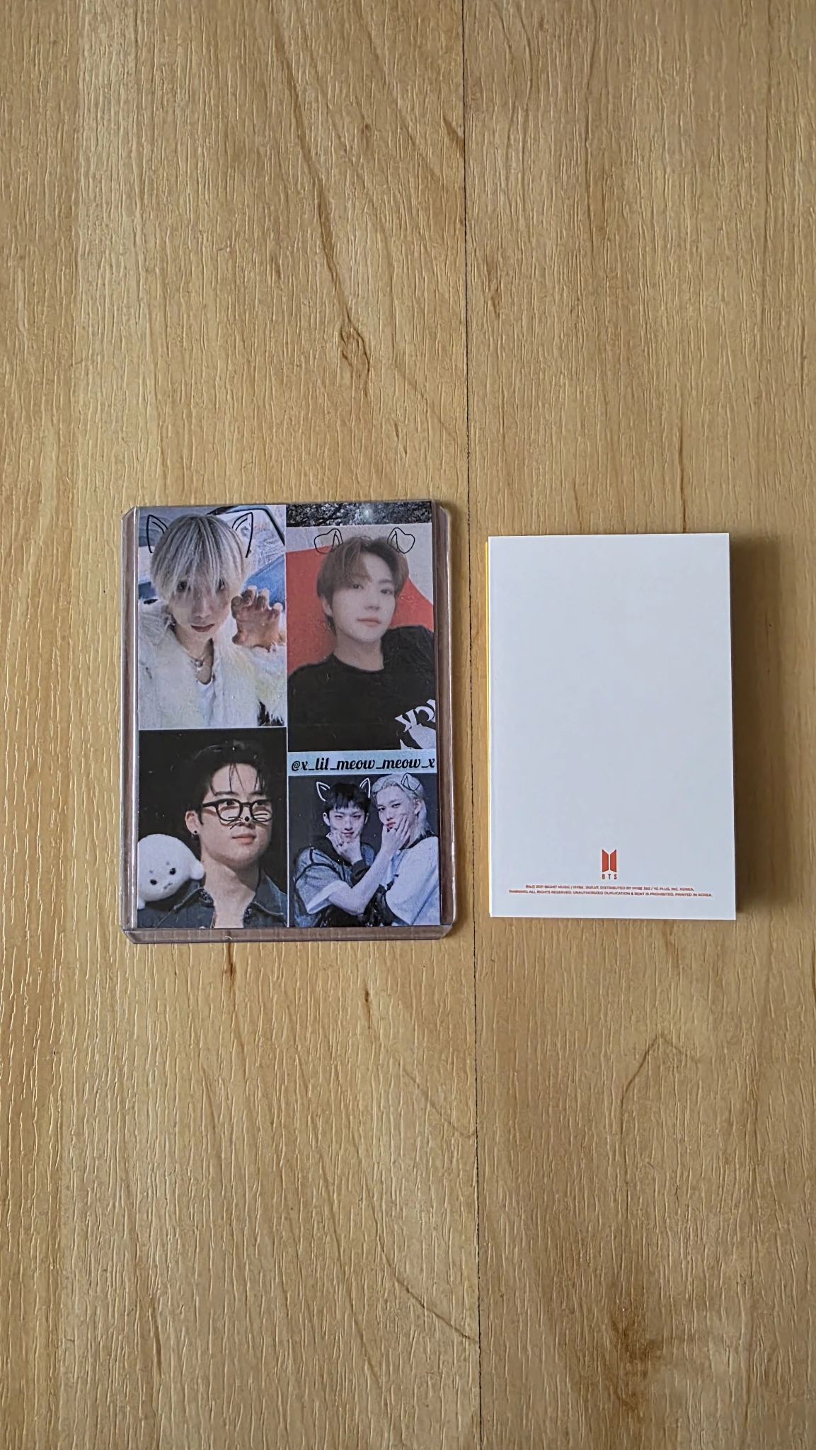 BTS V BTS - V - Butter Album album inclusion message card listing photo 2