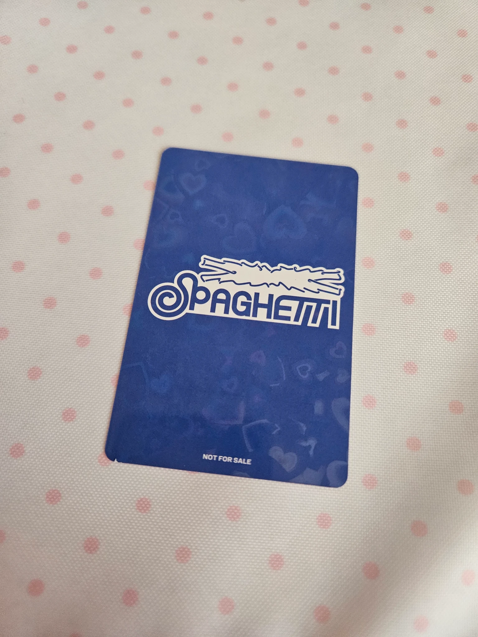 LE SSERAFIM Kim Chaewon LE SSERAFIM - Kim Chaewon - SPAGHETTI Album UMS japan (universal music store) pre-order benefit (pob) holographic (hologram) listing photo 2