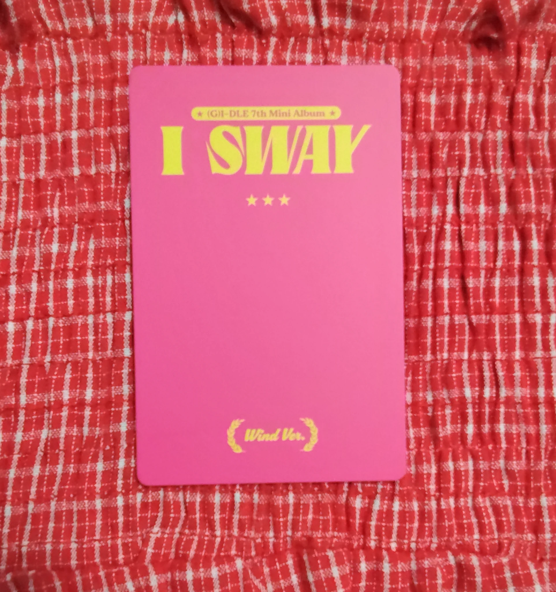 i-dle Miyeon i-dle - Miyeon - I Sway Album target exclusive wind version listing photo 2
