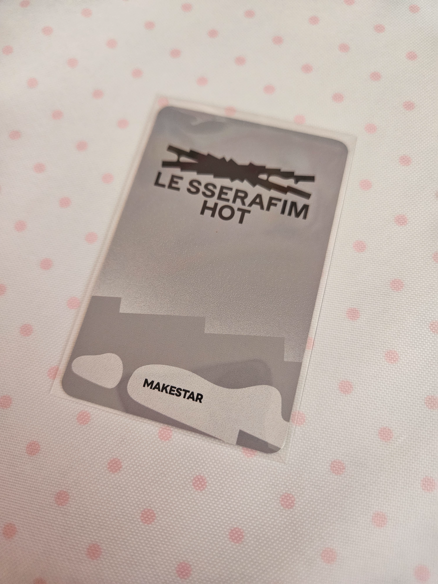 LE SSERAFIM Kim Chaewon LE SSERAFIM - Kim Chaewon - HOT Album makestar pre-order benefit (pob) compact version listing photo 2