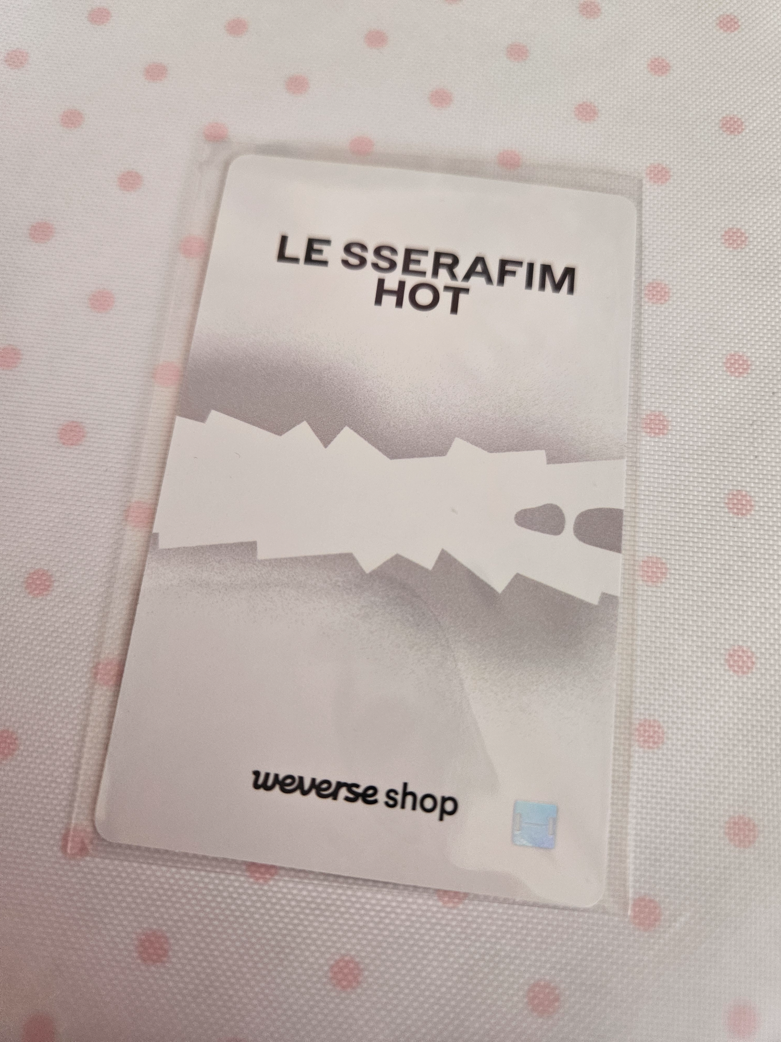 LE SSERAFIM Kim Chaewon LE SSERAFIM - Kim Chaewon - HOT Album weverse global lucky draw standard version round 1 listing photo 2
