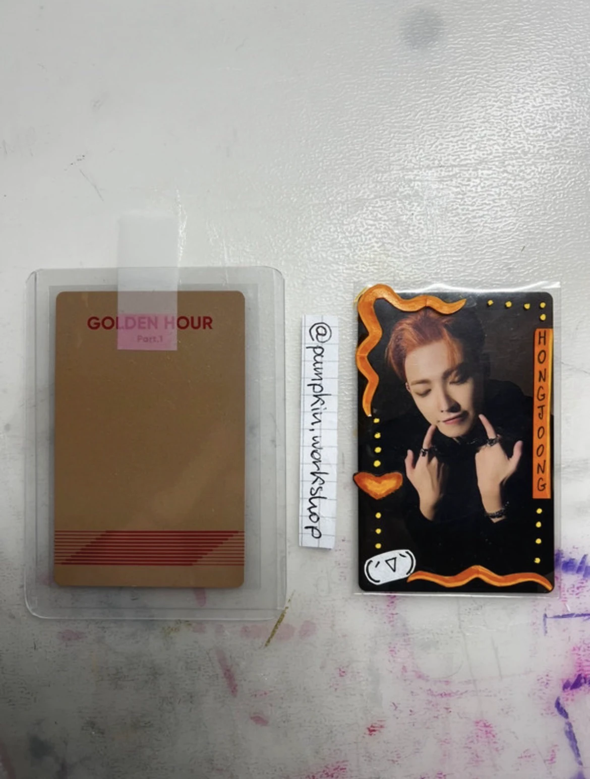 ATEEZ Mingi ATEEZ - Mingi - Golden Hour : Part.1 Album poca album album photocard B version listing photo 2