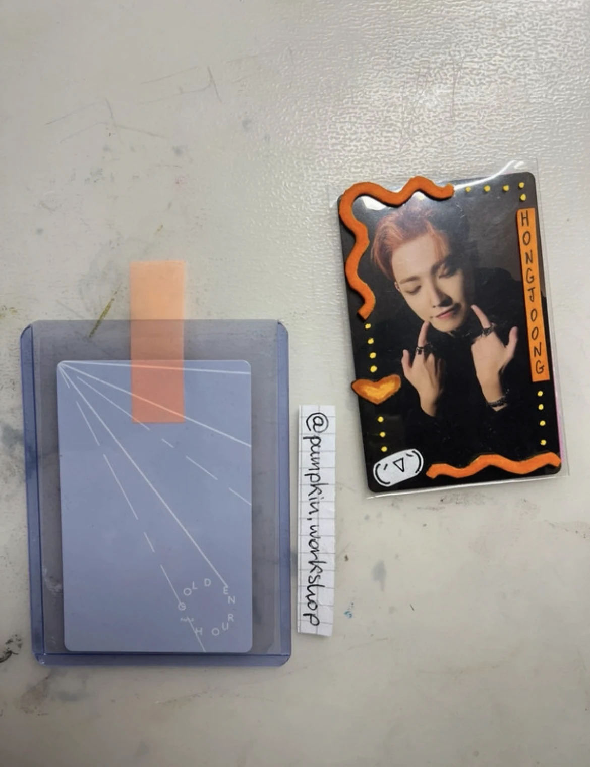 ATEEZ Yeosang ATEEZ - Yeosang - Golden Hour : Part 2 Album album photocard To Ver. a ver. listing photo 2
