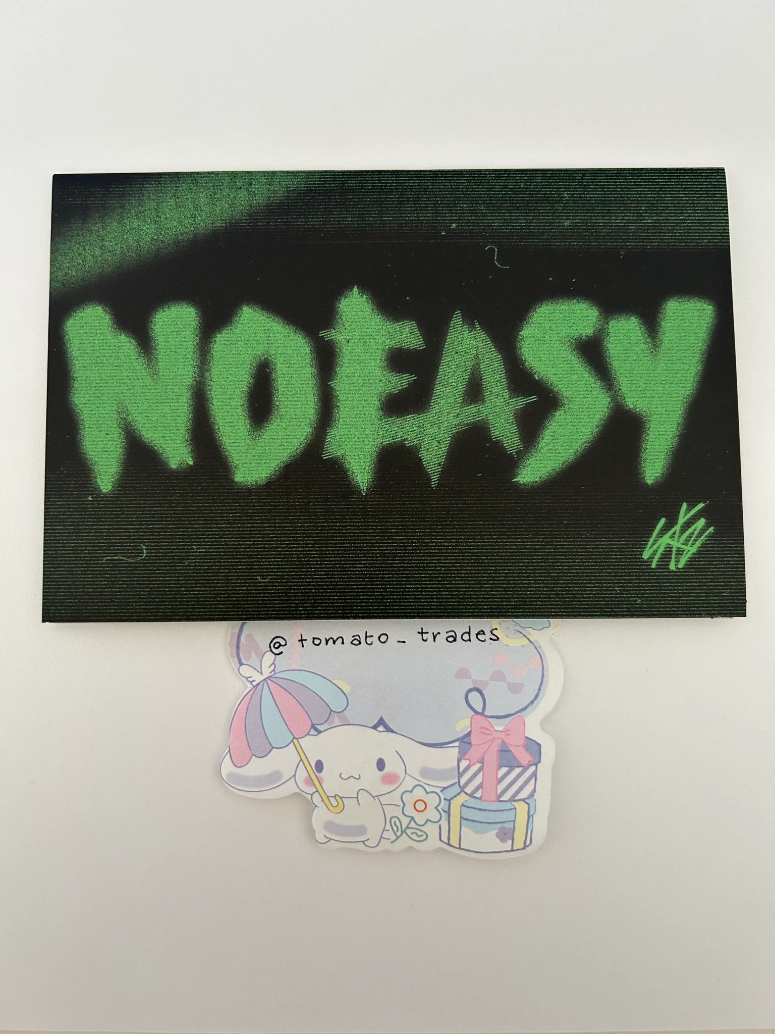 Stray Kids Hyunjin Stray Kids - Hyunjin - NoEasy Album limited edition album inclusion pop-up card listing photo 2