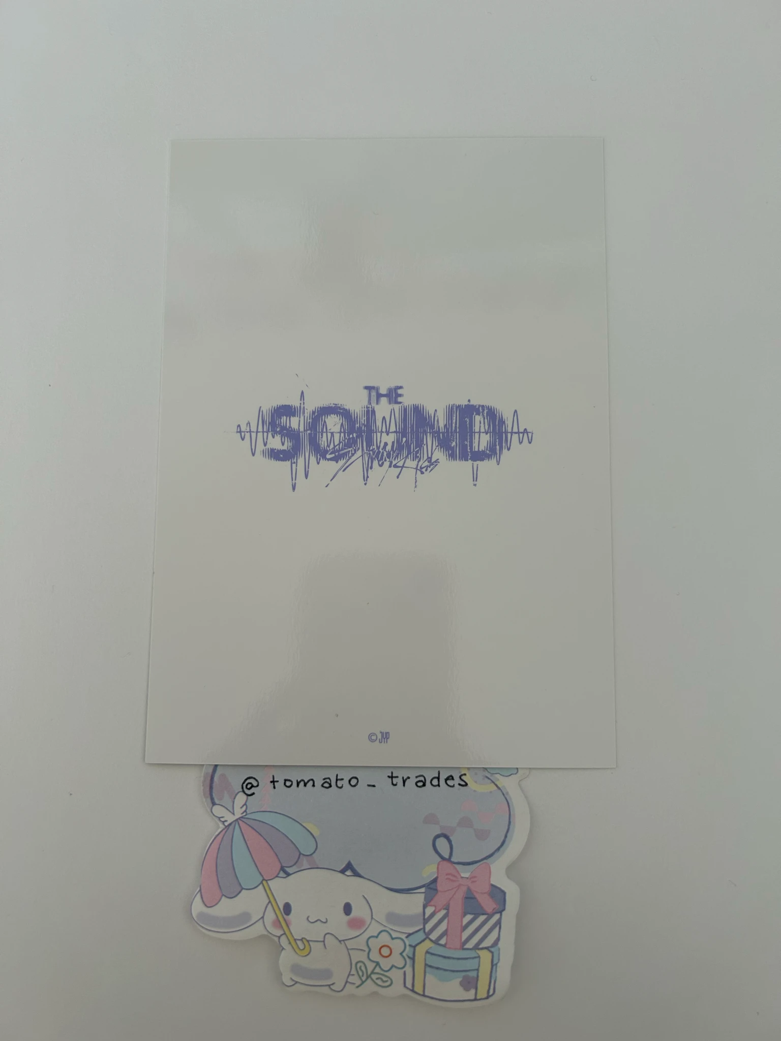 Stray Kids I.N Stray Kids - I.N - The Sound Album trading card merch inclusion pop-up white day shibuya109 bad image - replace listing photo 2