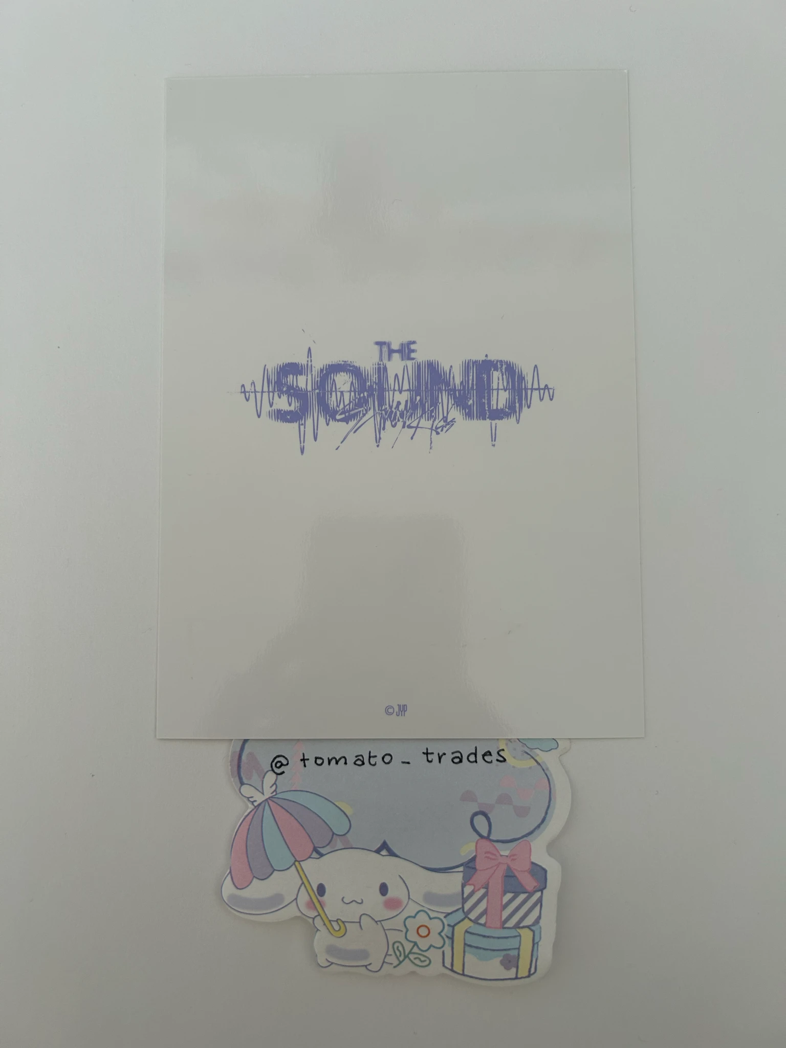 Stray Kids I.N Stray Kids - I.N - The Sound Album trading card merch inclusion pop-up white day shibuya109 listing photo 2