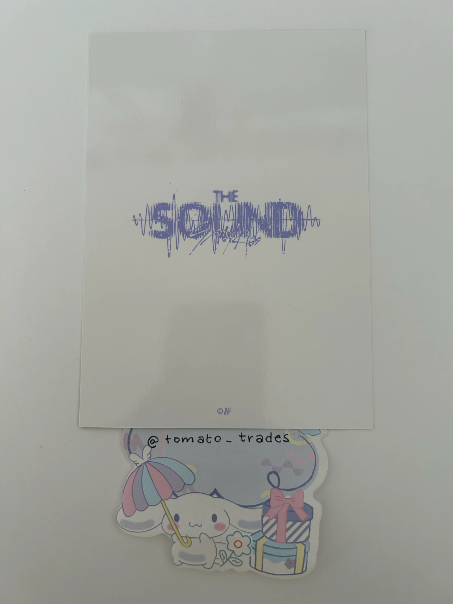 Stray Kids I.N Stray Kids - I.N - The Sound Album trading card merch inclusion pop-up white day shibuya109 listing photo 2